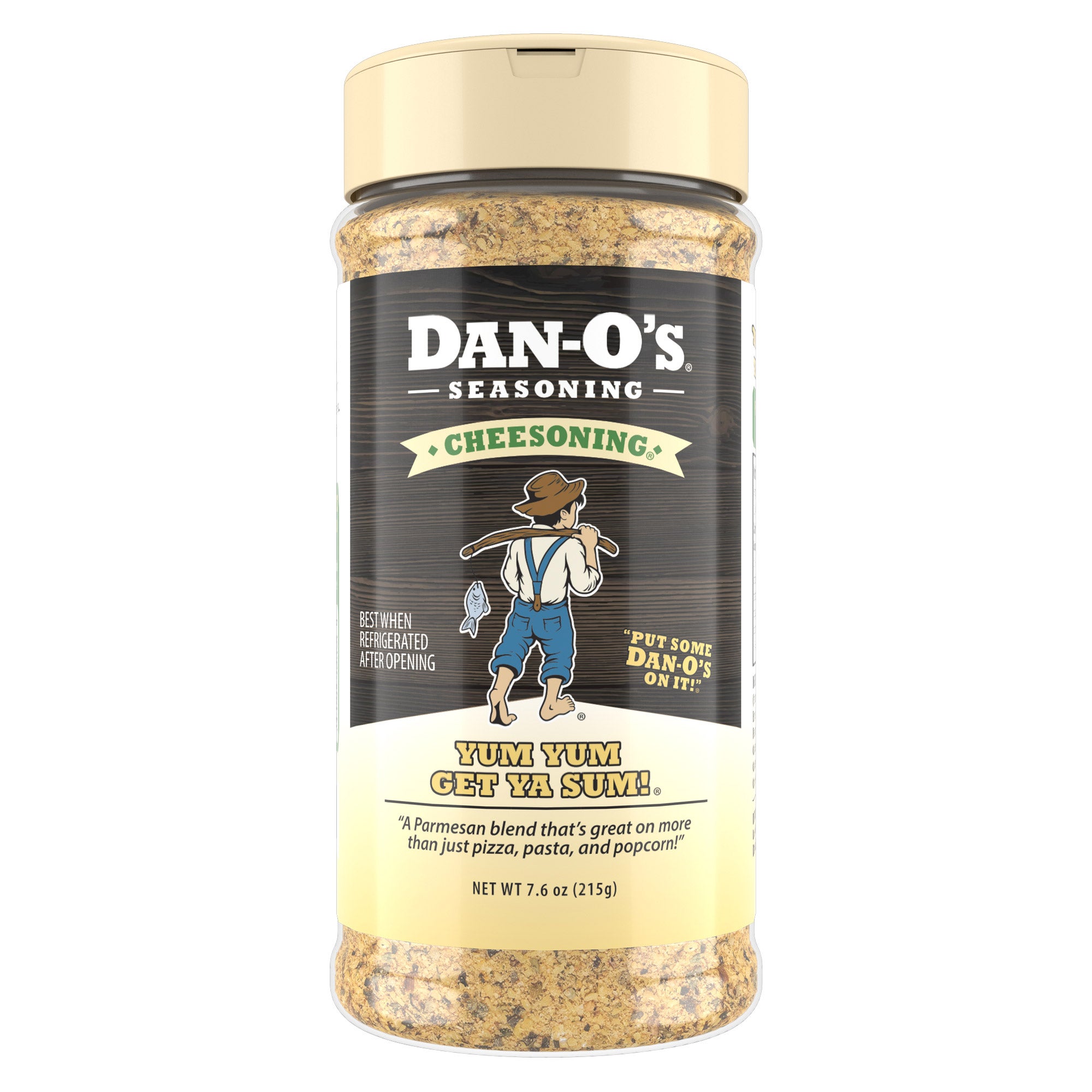DAN O'S ORIGINAL CHEESONING SEASONING 7.6 OUNCE CONTAINER - Image 1