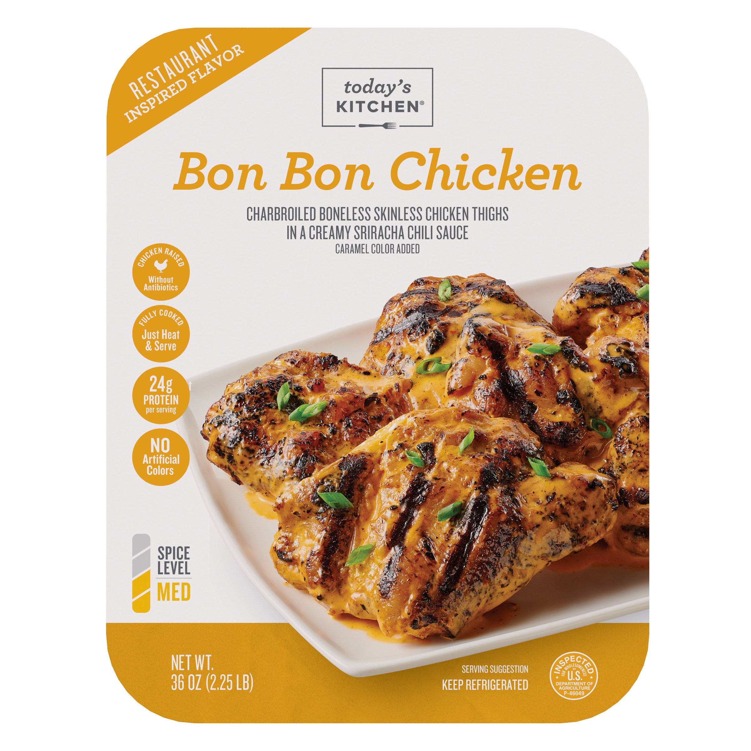 TODAY'S KITCHEN BON BON CHICKEN 2.25 POUNDS - Image 1