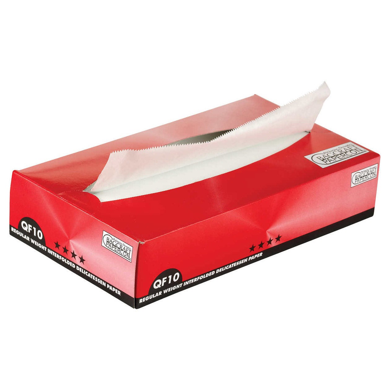 BAGCRAFT 10¨X10.75¨ DELI PAPER WHITE 500CT MW10