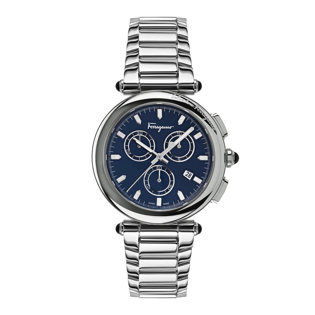 FERRAGAMO IDILLIO STAINLESS STEEL QUARTZ MENS WATCH - Image 1