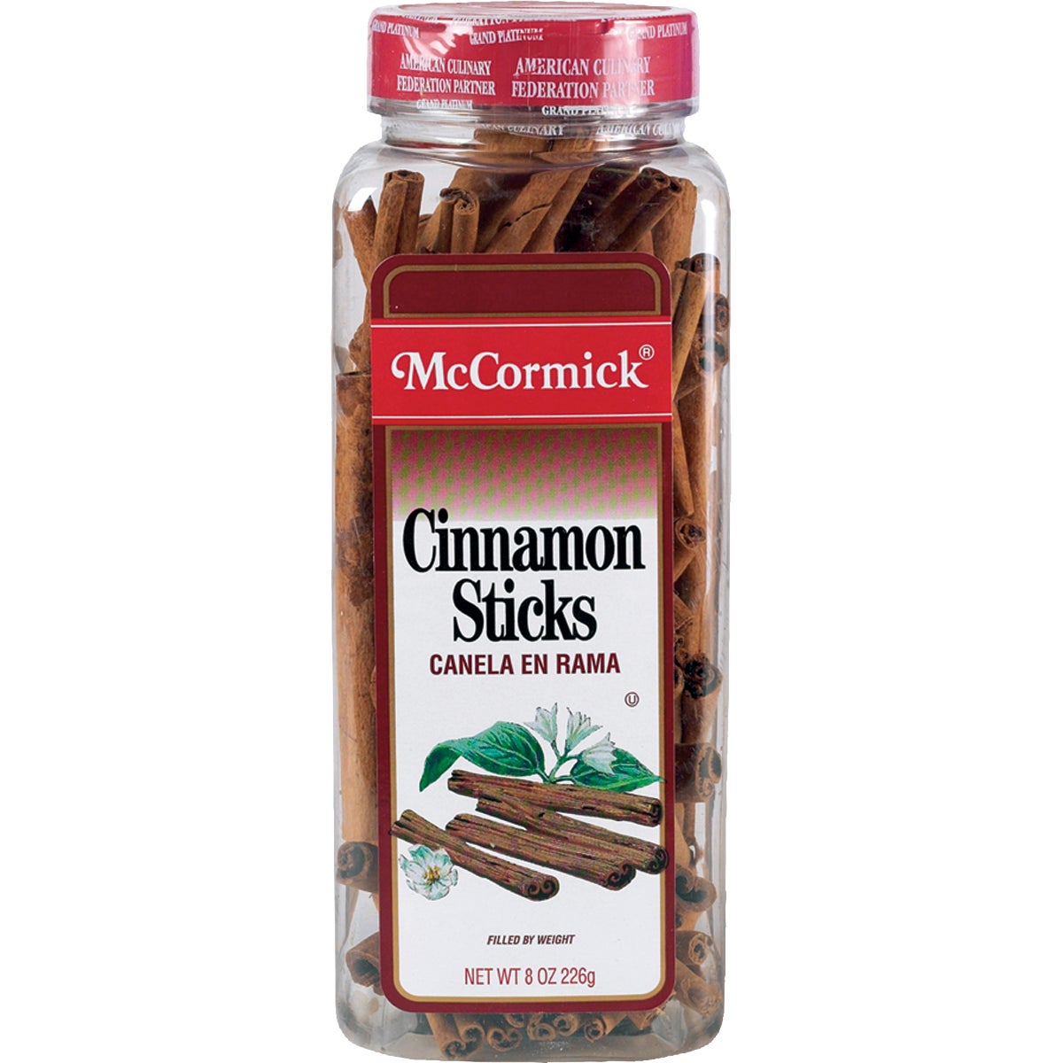 MCCORMICK CINNAMON STICKS 8 OZ (0.50 LBS)