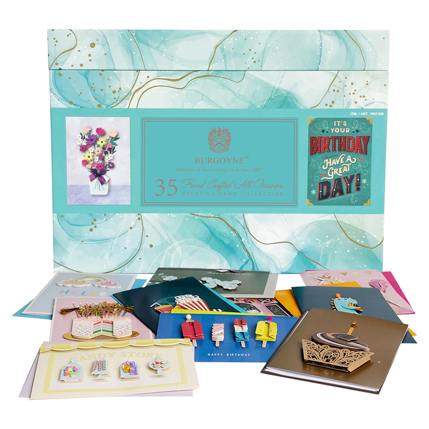 HANDMADE ALL OCCASION GREETING CARDS 35 CT^ - Image 1