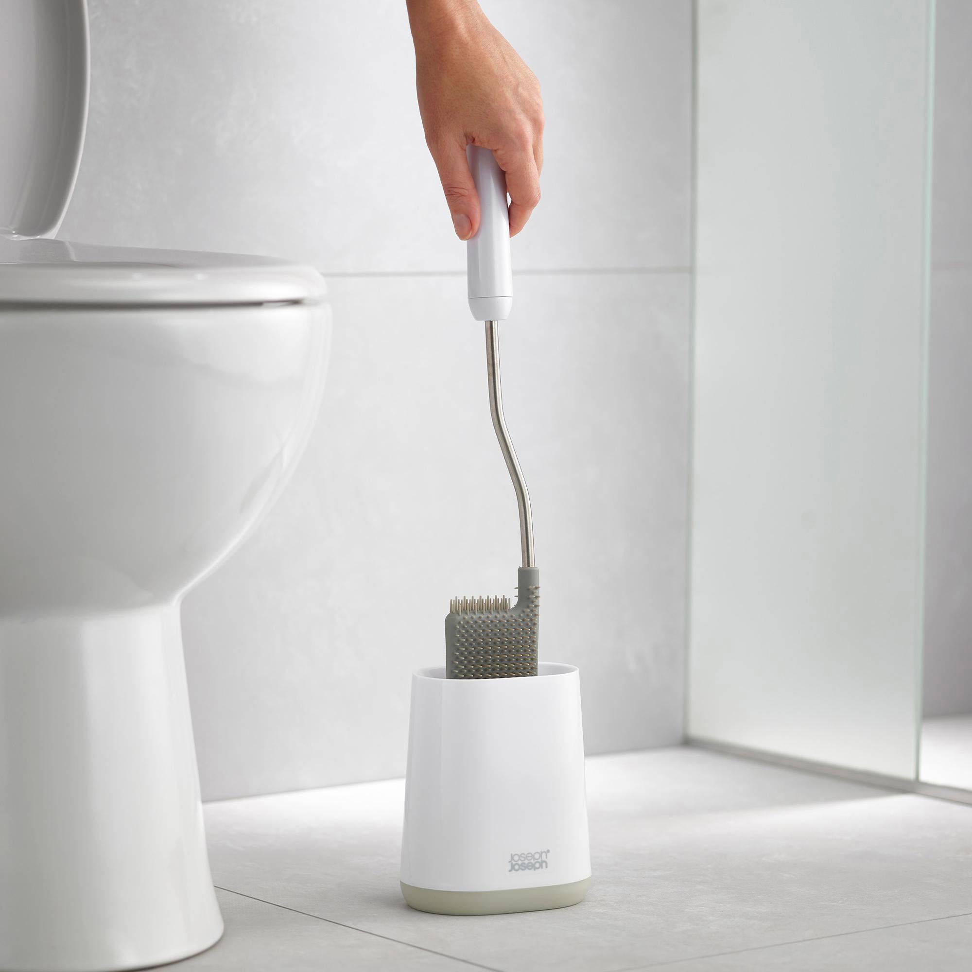 JOSEPH JOSEPH FLEX LITE TOILET BRUSH 2-PIECE - Image 1
