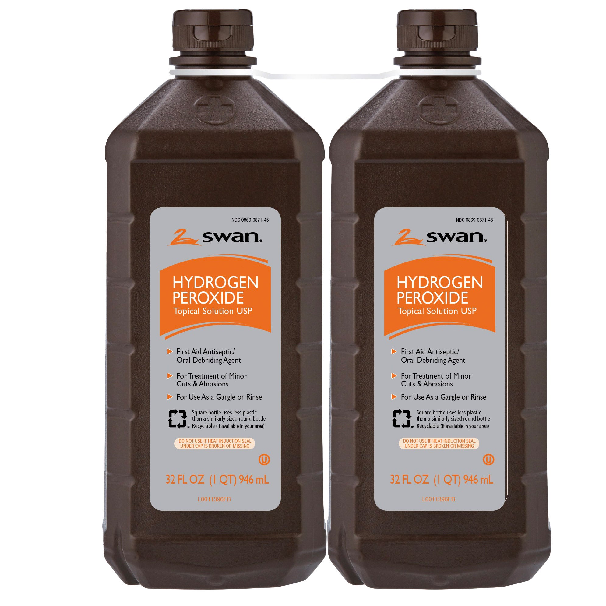 CUMBERLAND SWAN HYDROGEN PEROXIDE 2X32 OUNCE