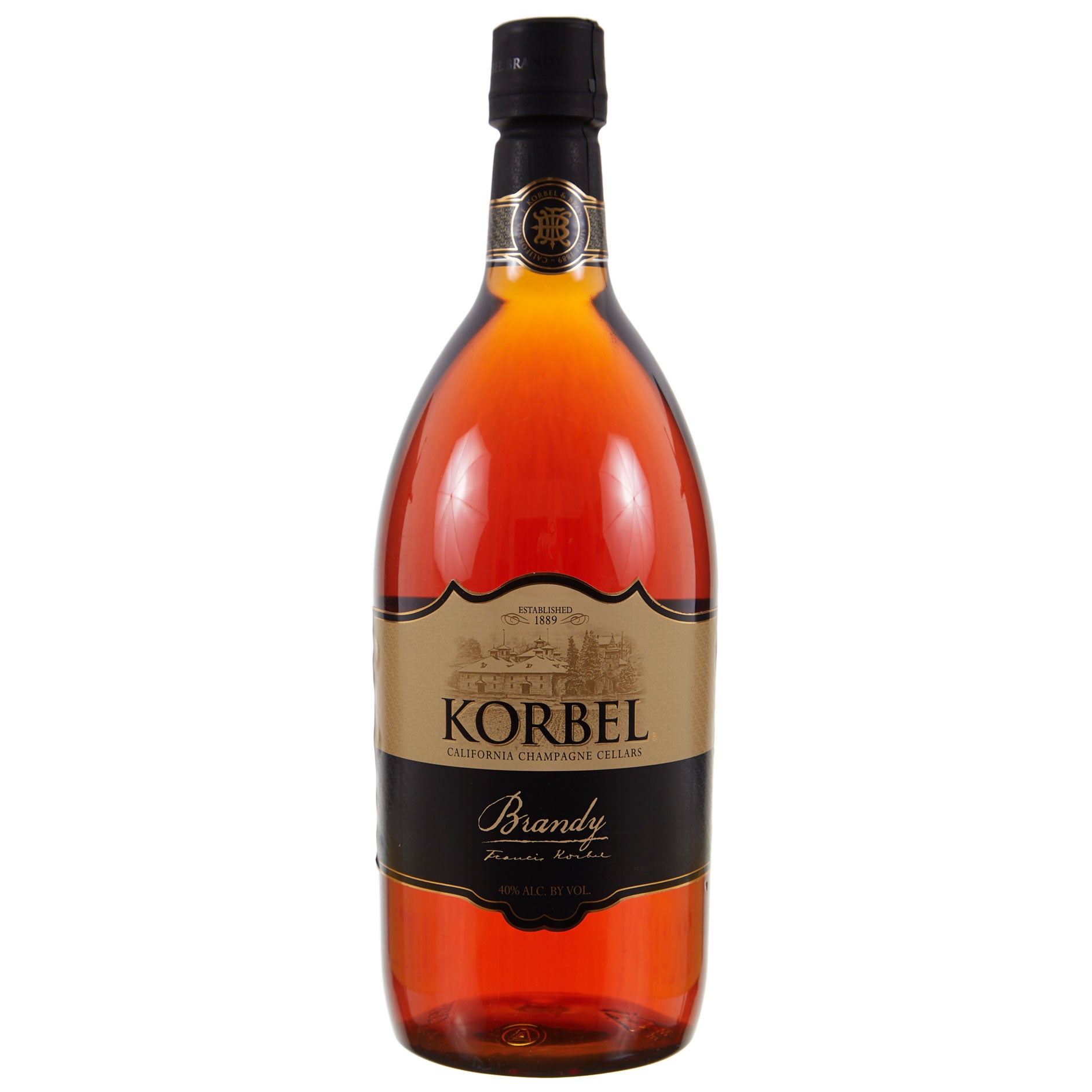 KORBEL BRANDY CALIFORNIA 1.75 LTRS