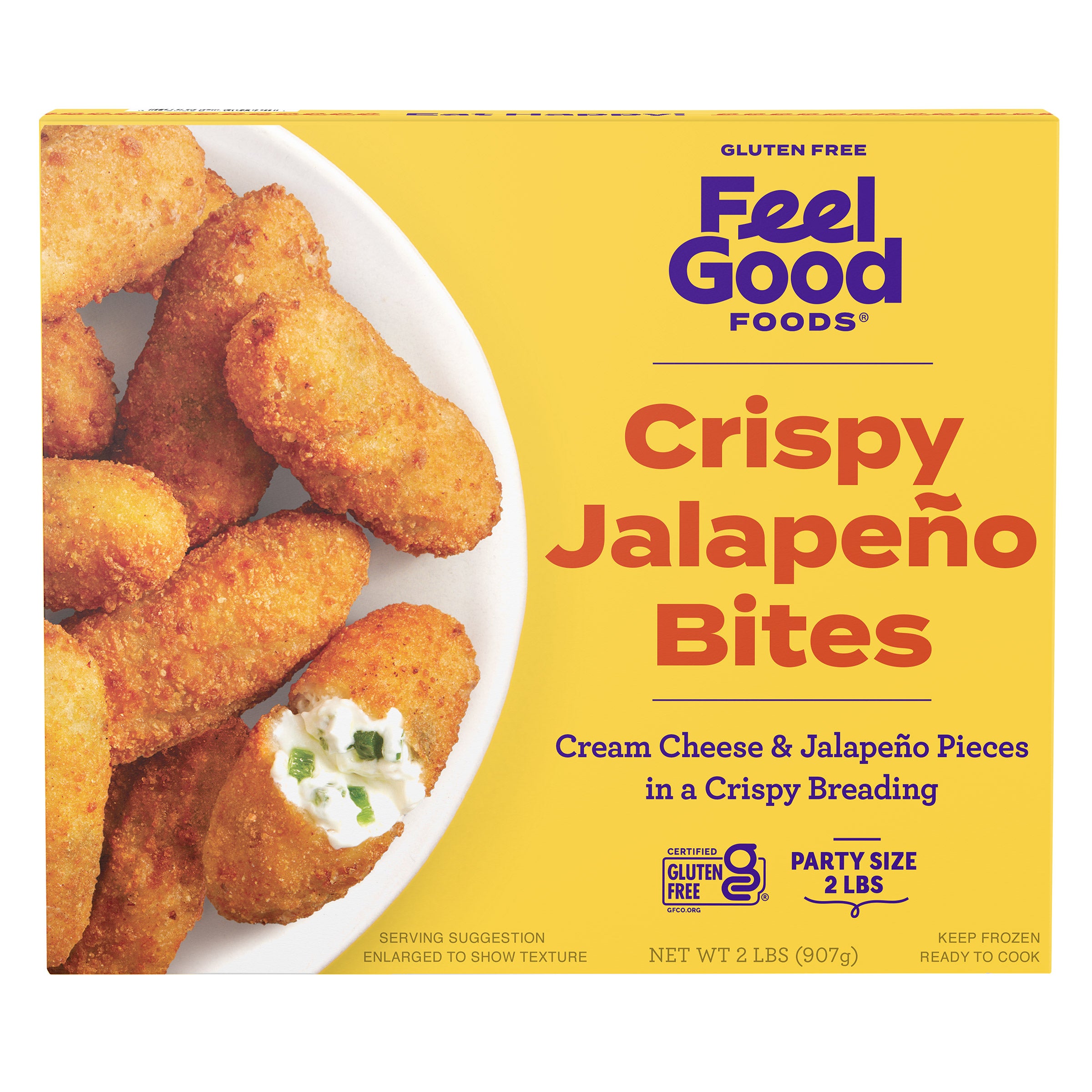 FEEL GOOD FOODS CRISPY JALAPENO BITES 32 OUNCES - Image 1