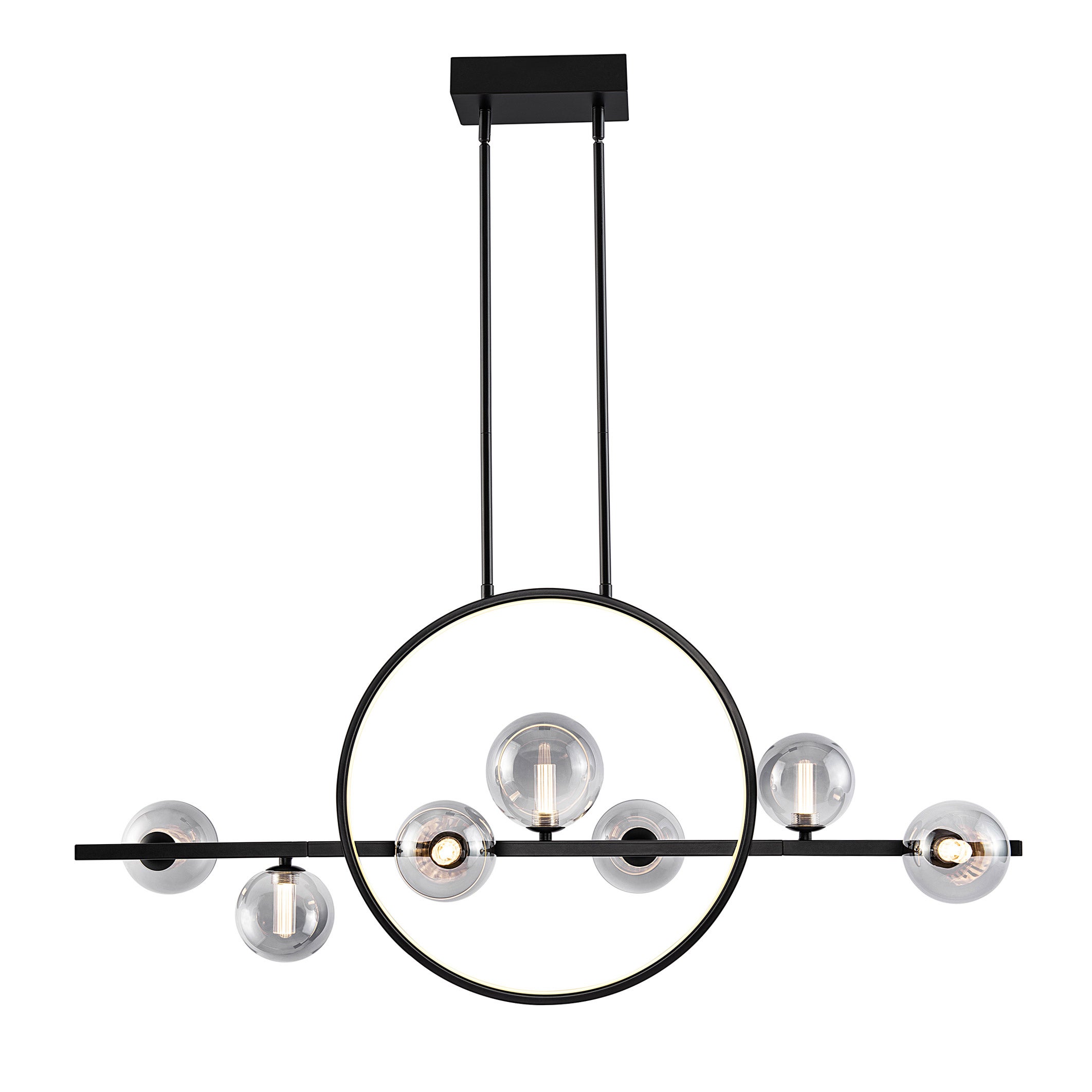 LUNA 8 LIGHT LED ISLAND PENDENT