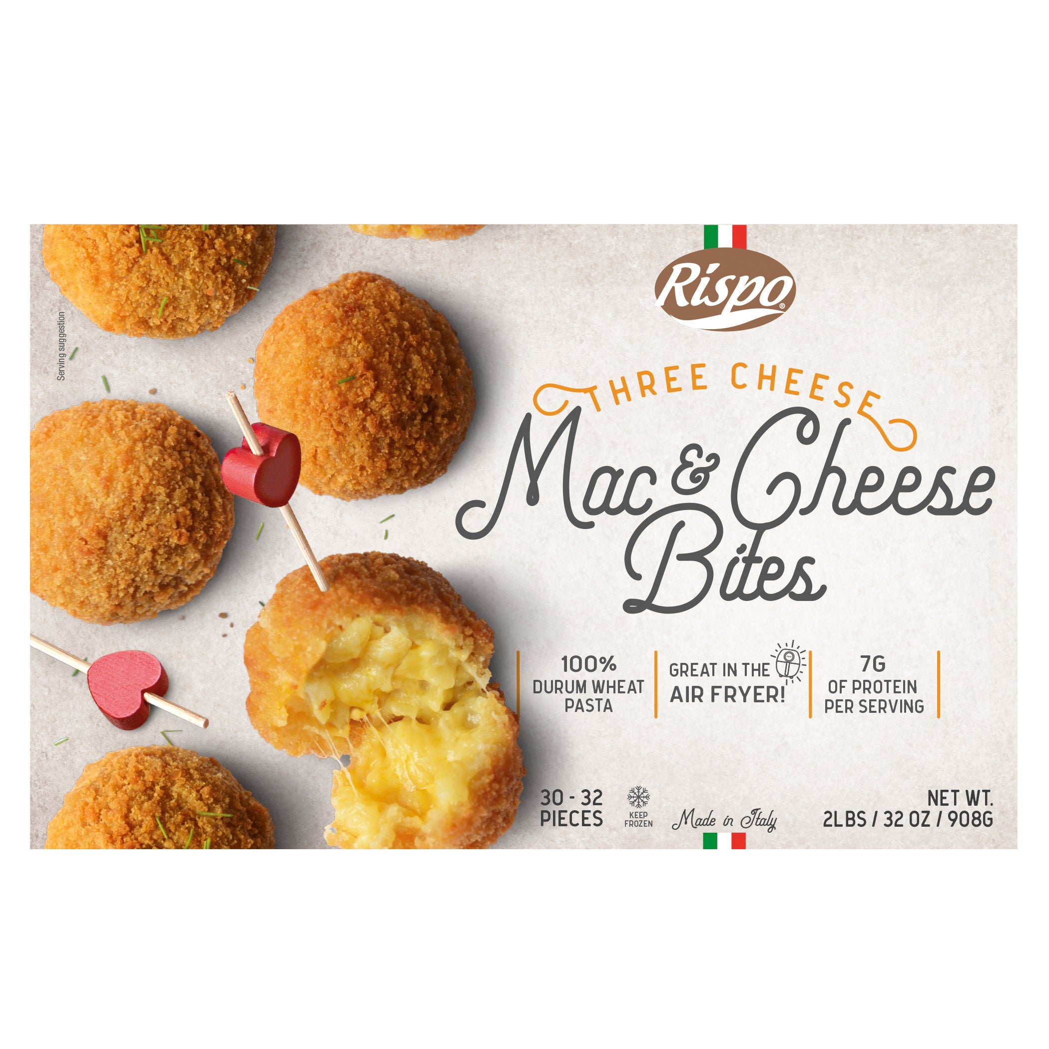 RISPO MAC & CHEESE BITES 32 OZ