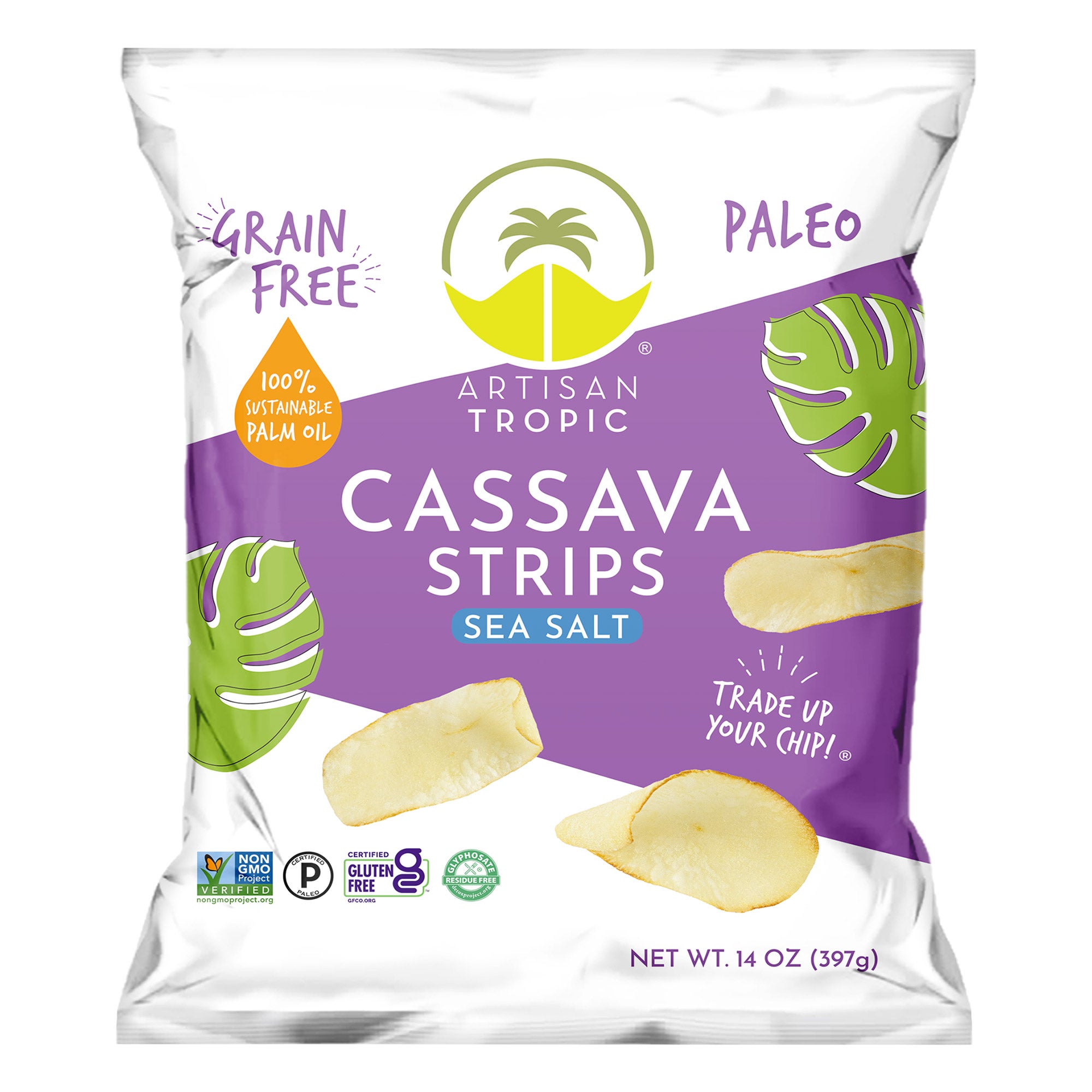 ARTISAN TROPIC CASSAVA STRIPS 14 OUNCES - Image 1