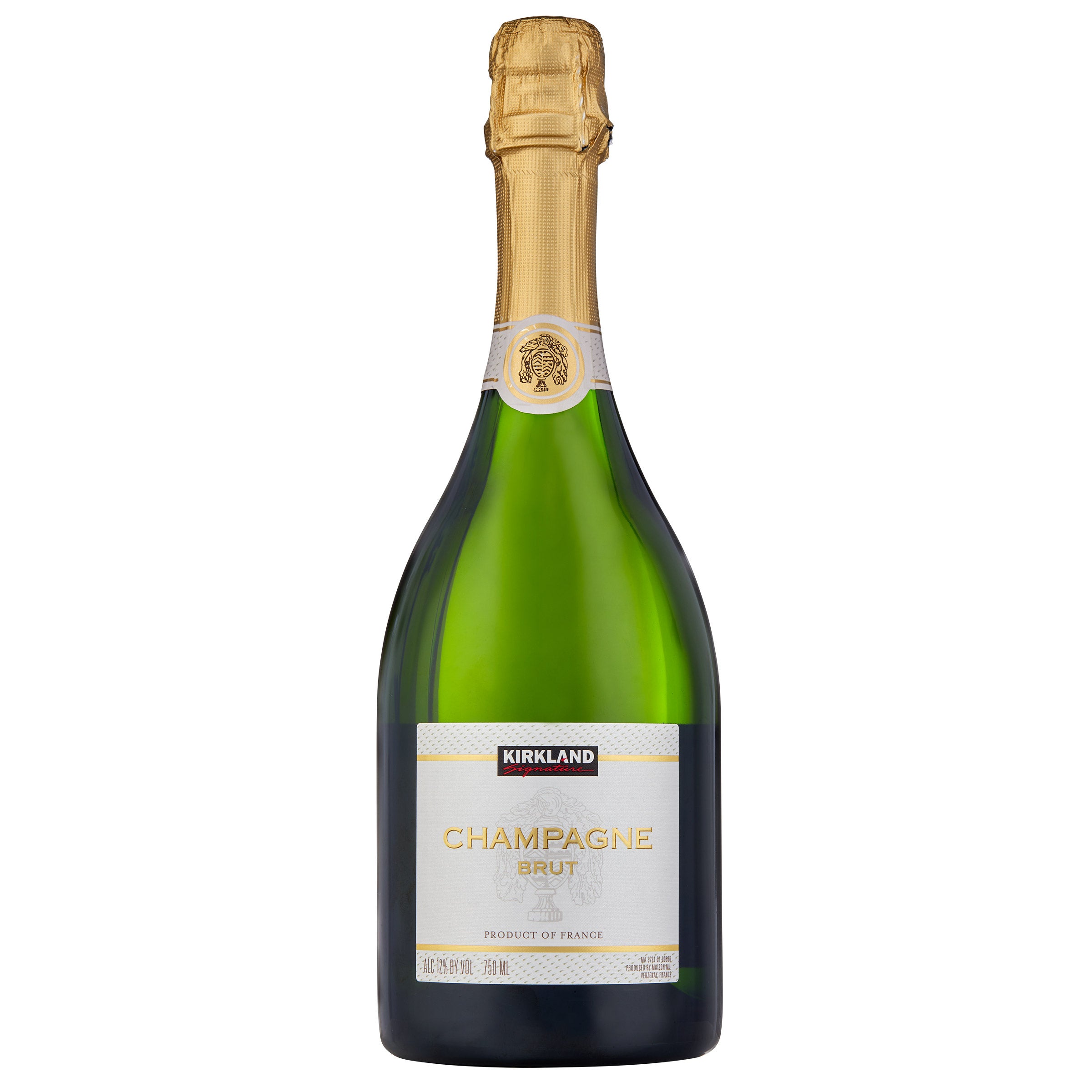 KIRKLAND SIGNATURE NV BRUT CHAMPAGNE FRANCE 750 ML