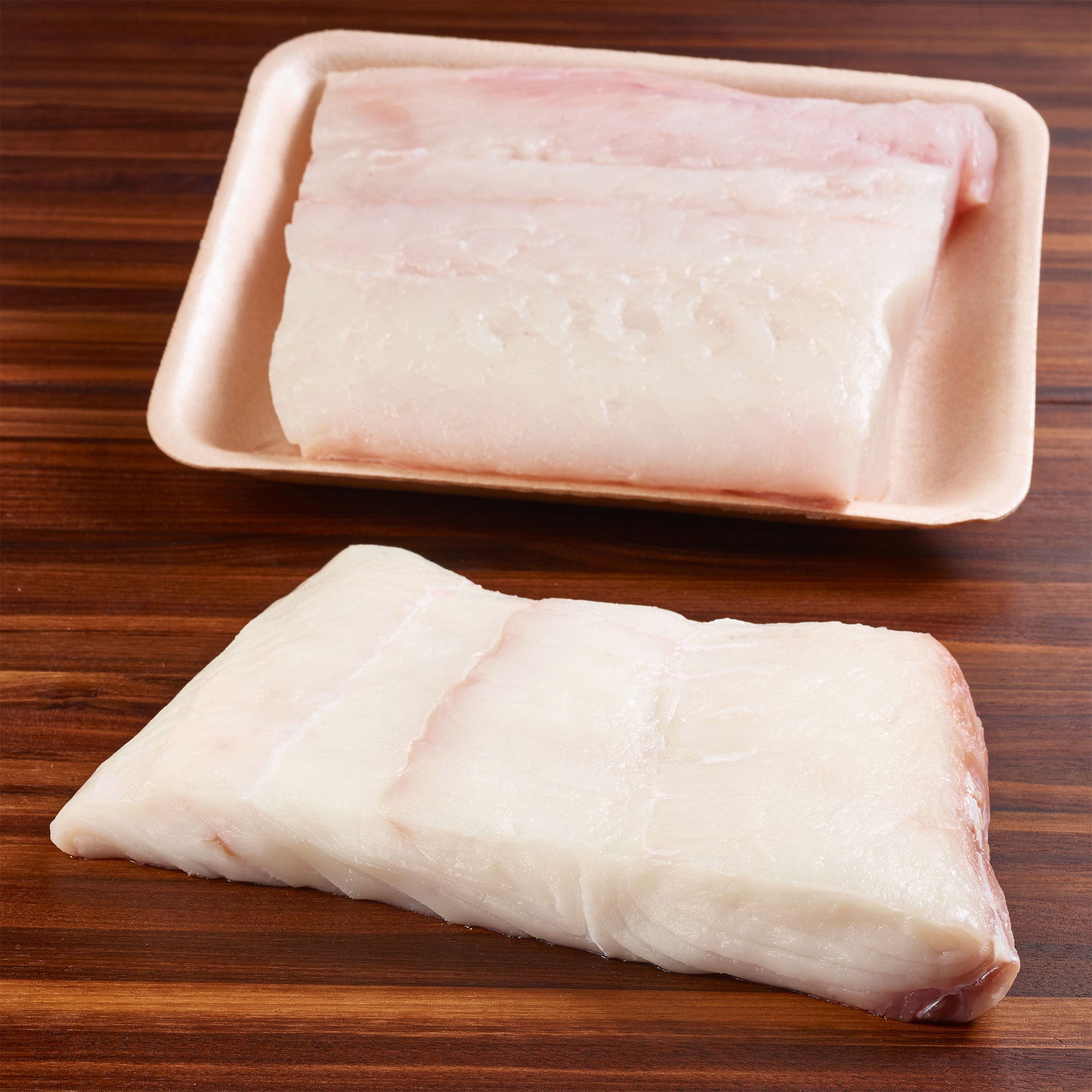 FRESH WILD PACIFIC HALIBUT FILLET PER LB.