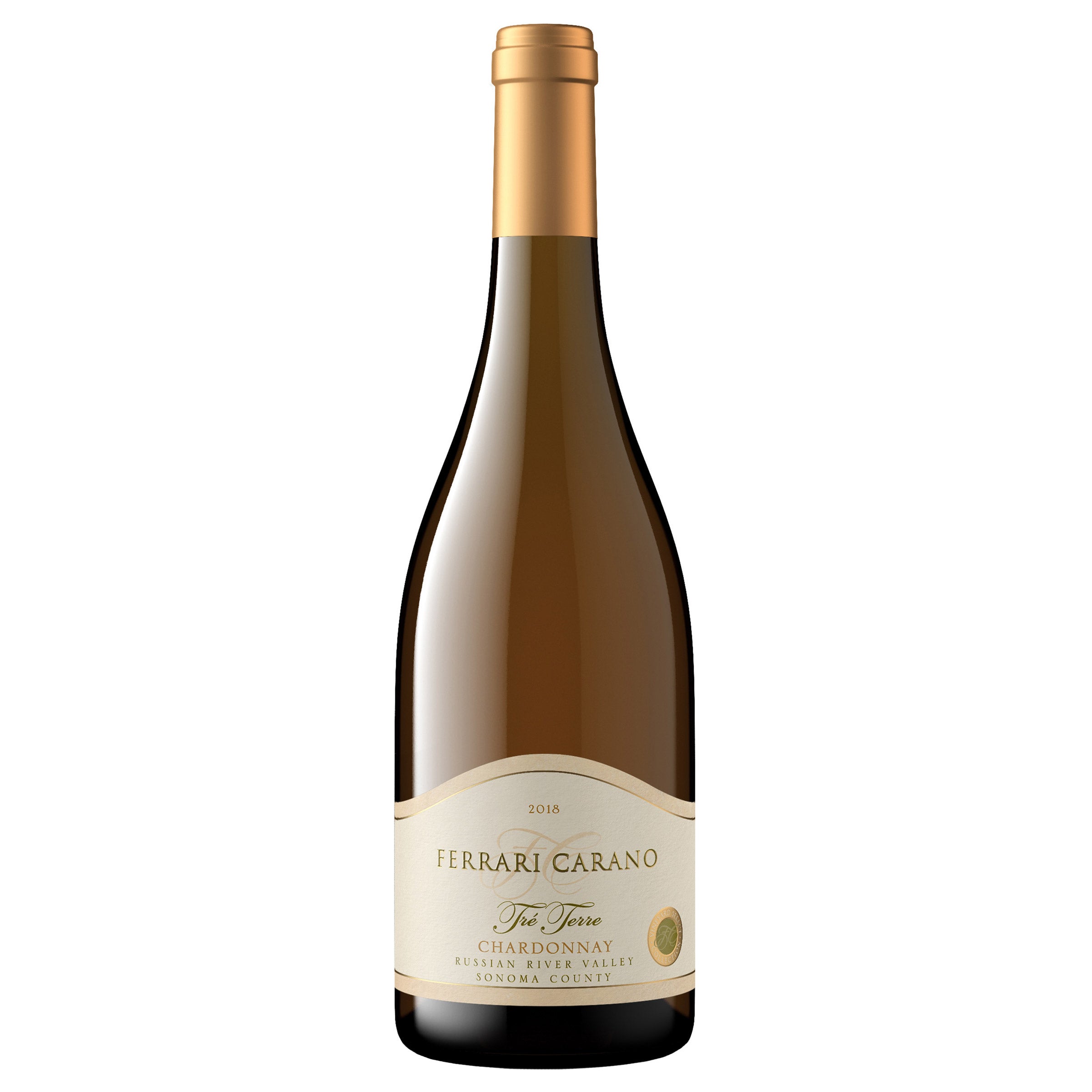FERRARI CARANO TRE TERRE CHARDONNAY RUSSIAN RIVER 750ML