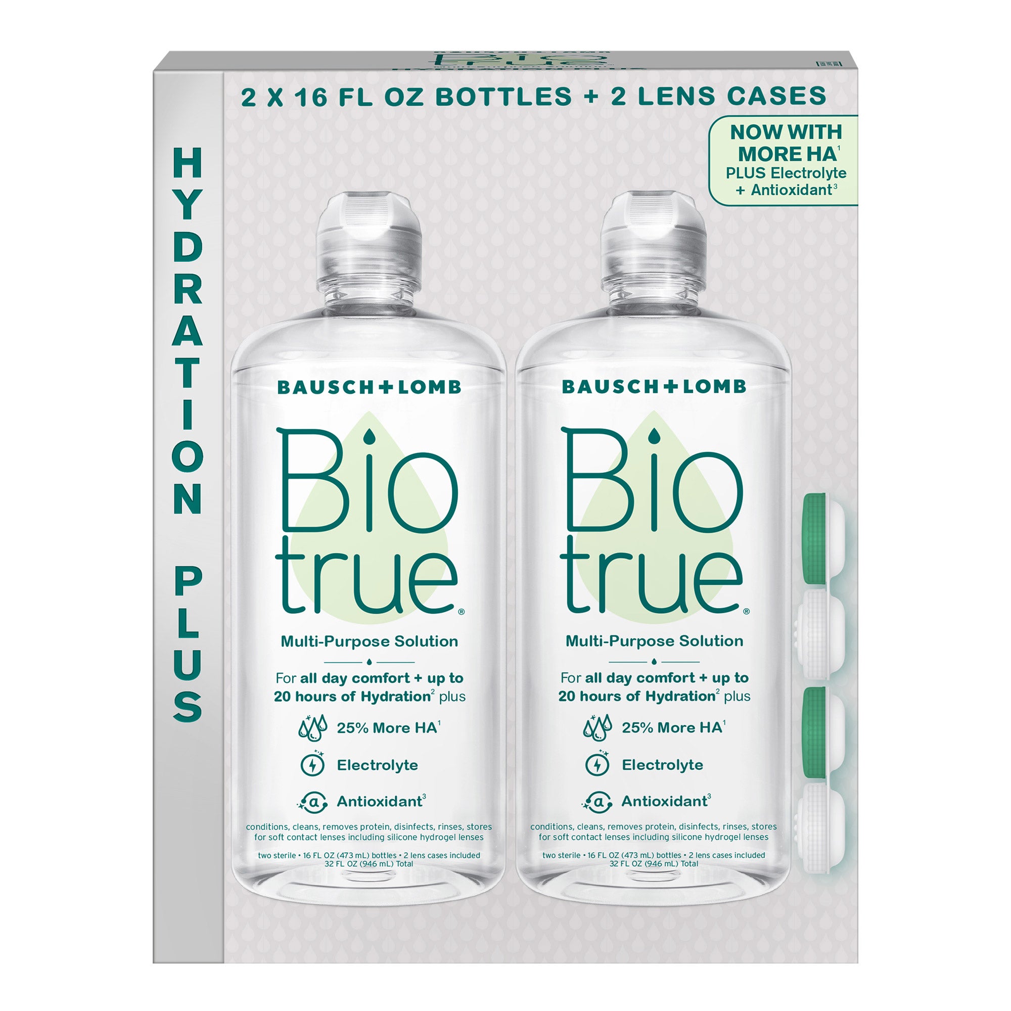 BIOTRUE HYDRATION PLUS MULTIPURPOSE SOLUTION - Image 1