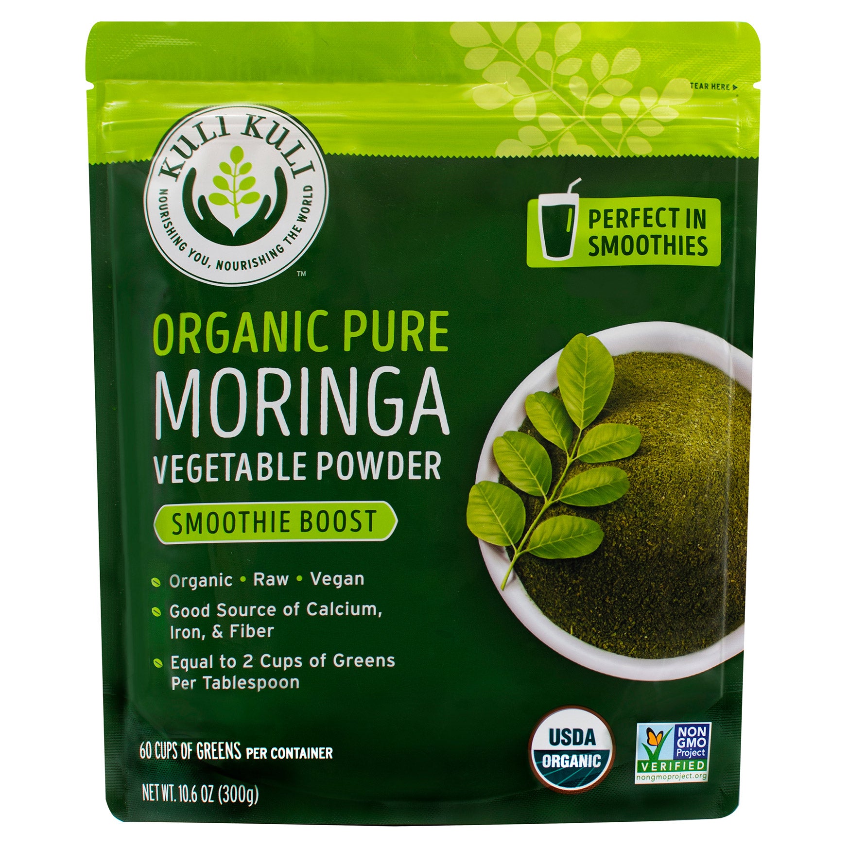 KULI KULI ORGANIC MORINGA POWDER 10.6 OZ