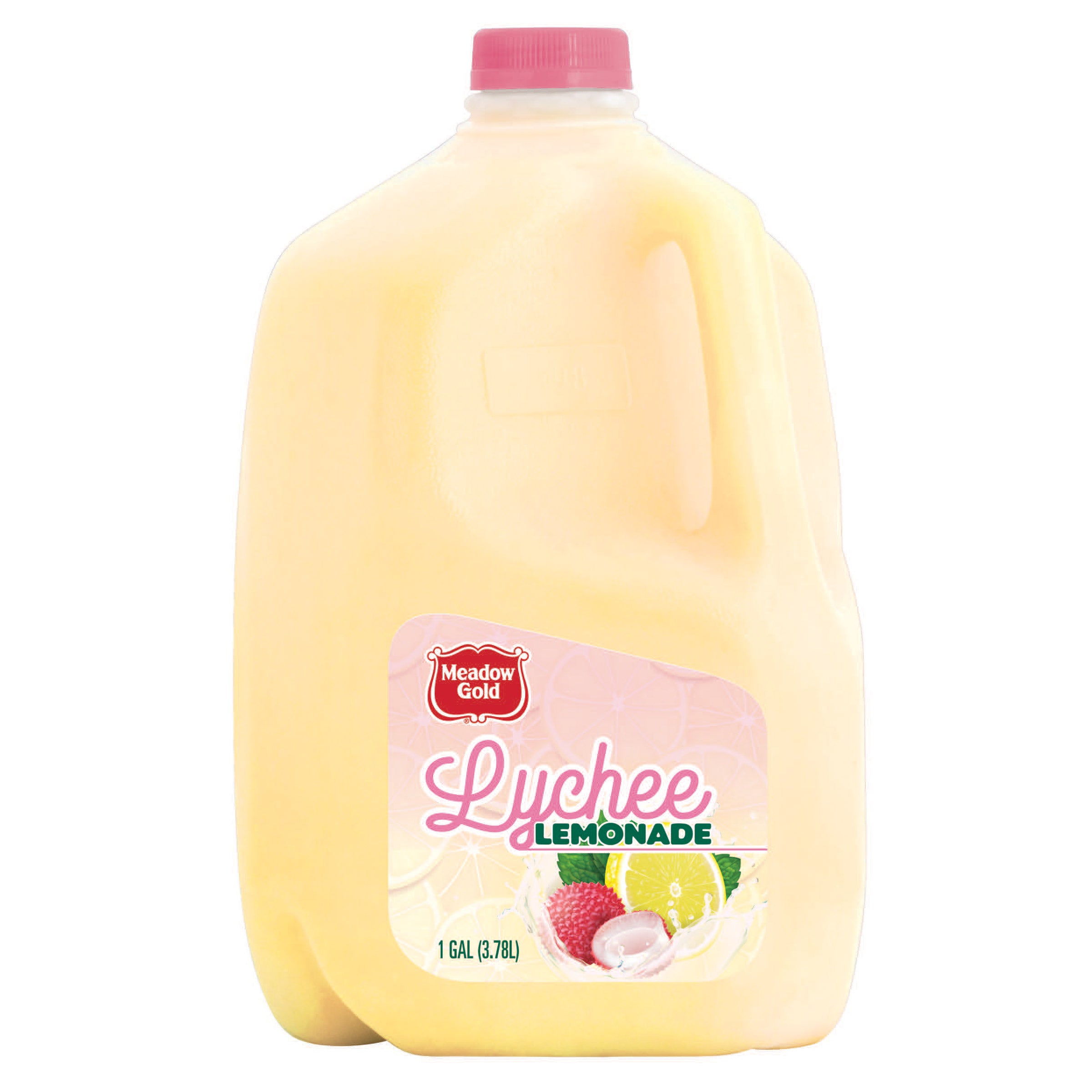 MEADOW GOLD LYCHEE LEMONADE 1 GALLON - Image 1