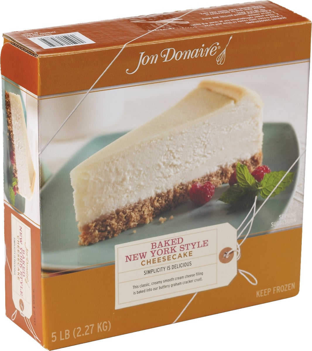 JON DONAIRE NEW YORK CHEESECAKE 16 SLICES (5 LBS)