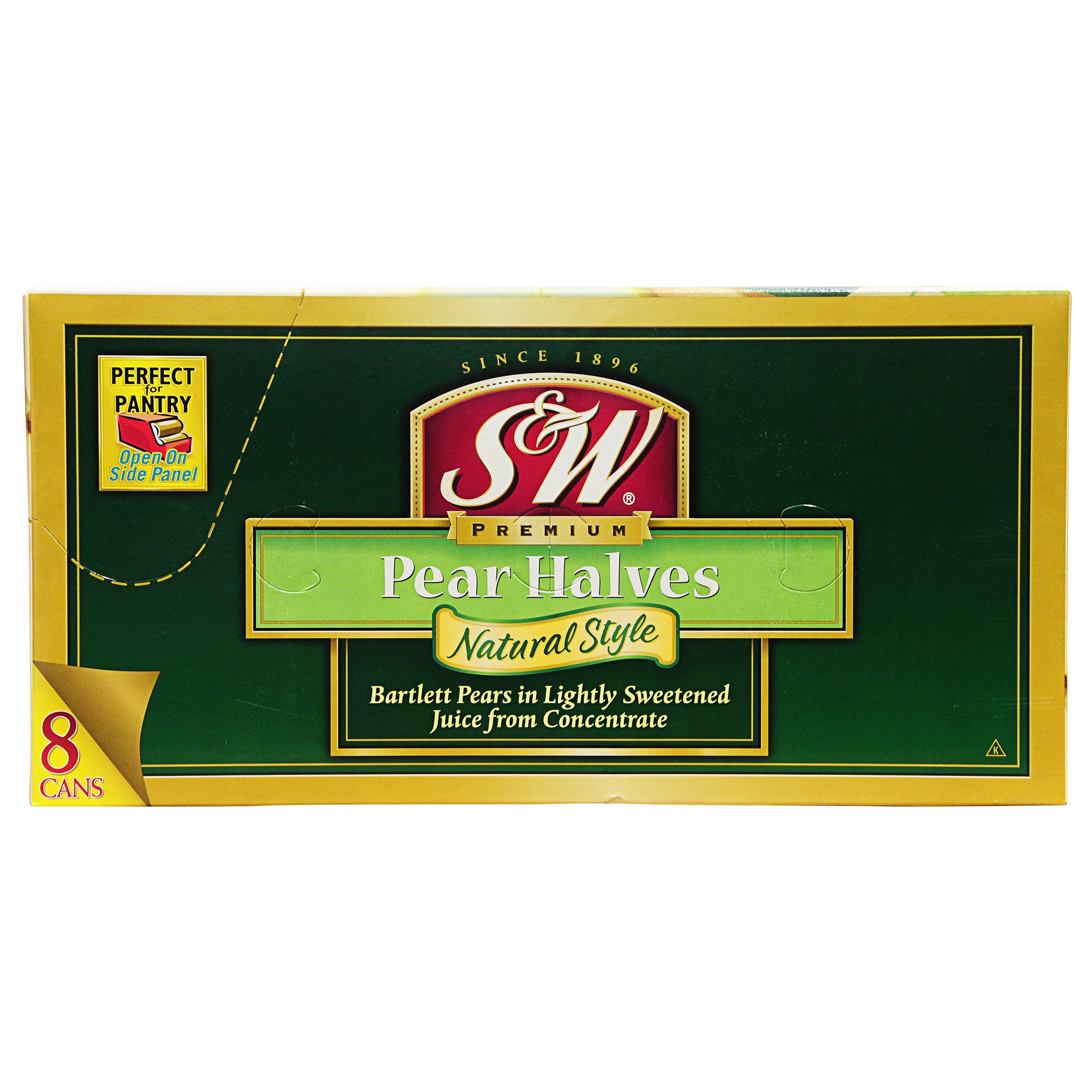 S & W PEAR HALVES 8/15 OZ