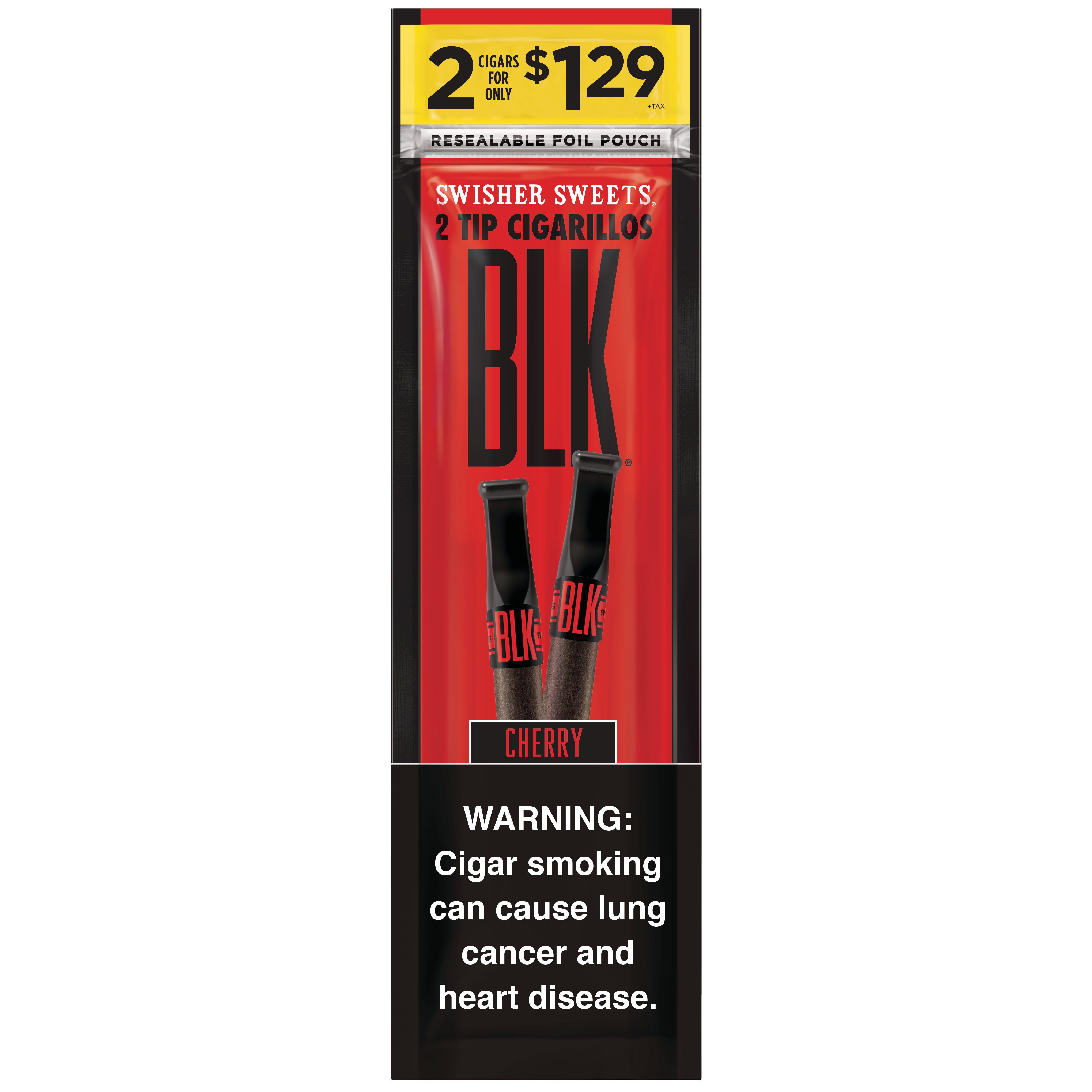 SWISHER SWEETS BLK CHERRY CGRLOS 30/2CT $1.29 PP