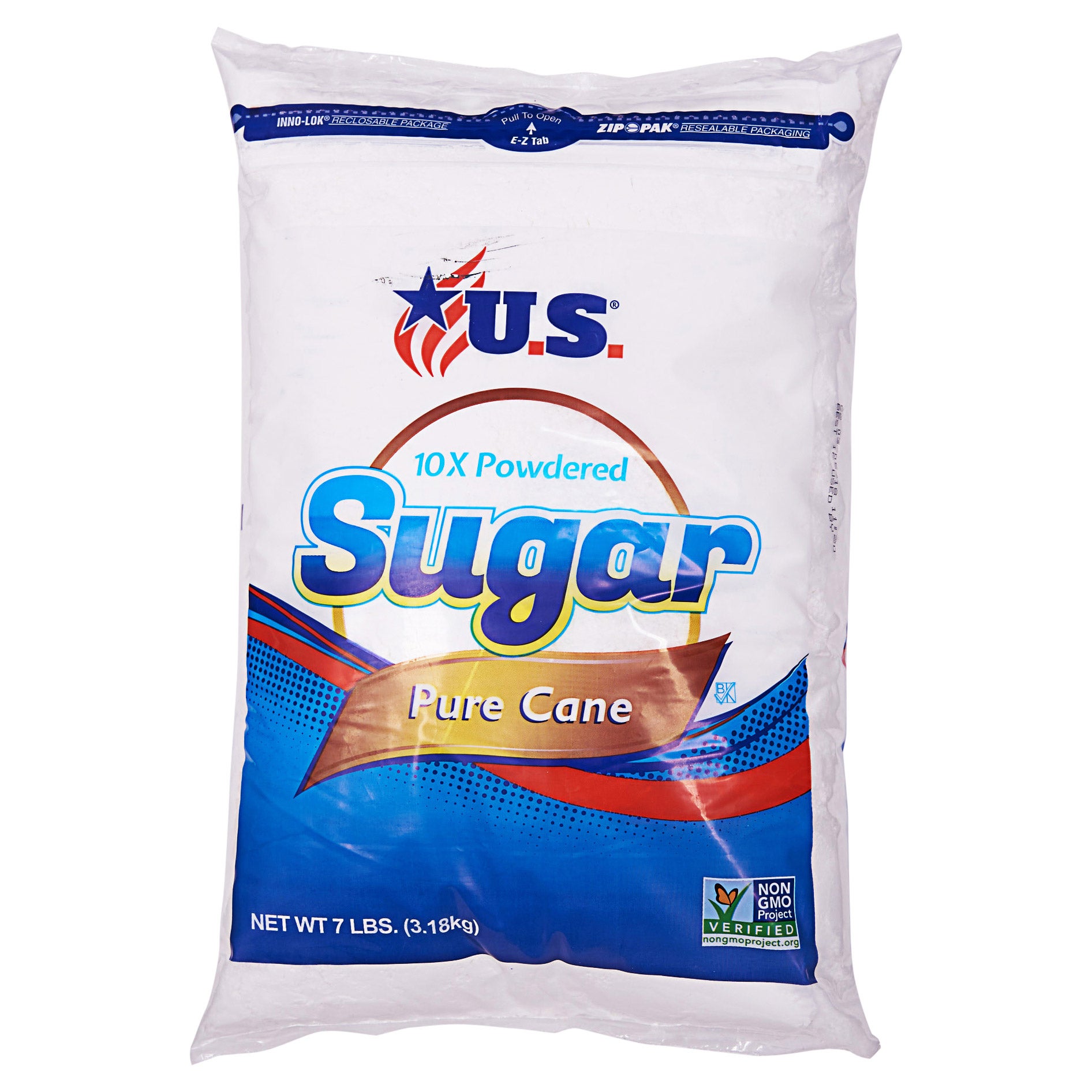US SUGAR 10X POWDERED SUGAR 7 LBS - Image 1