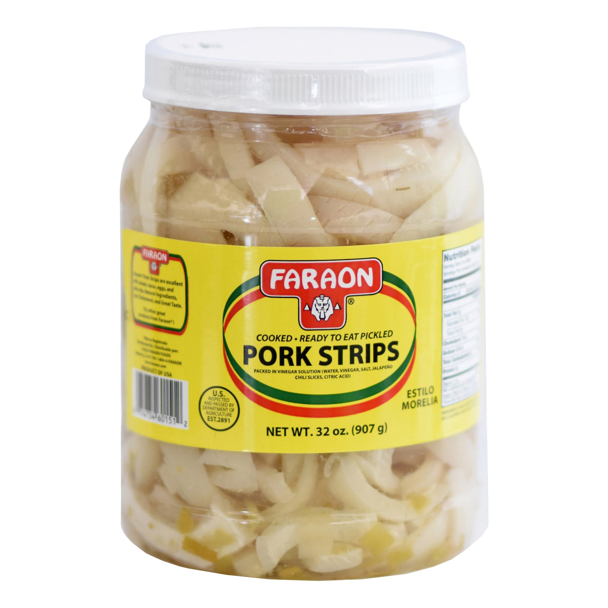 FARAON PORK STRIPS 32 OUNCES