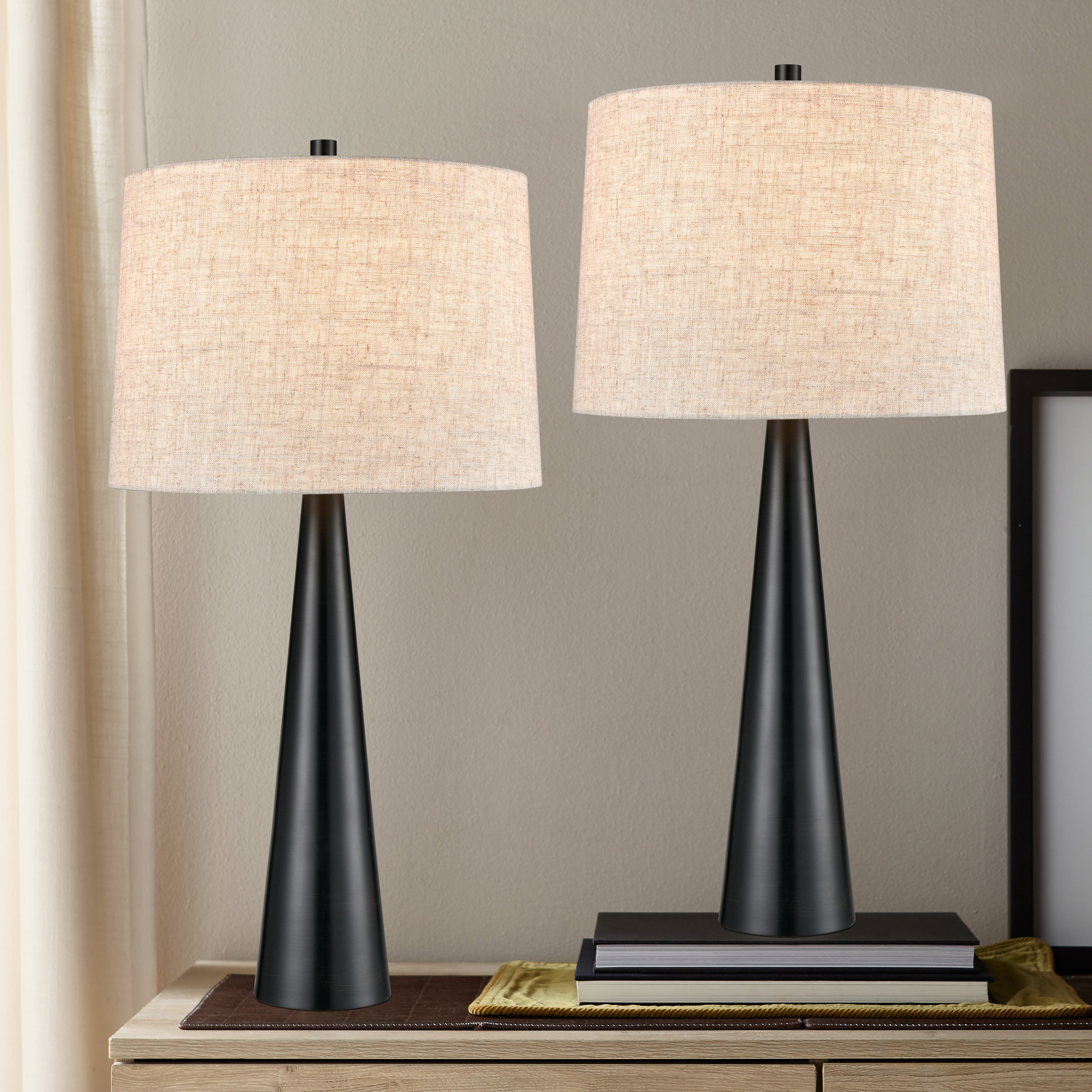 BRIDGEPORT DESIGNS AUSTIN TABLE LAMP 2PK
