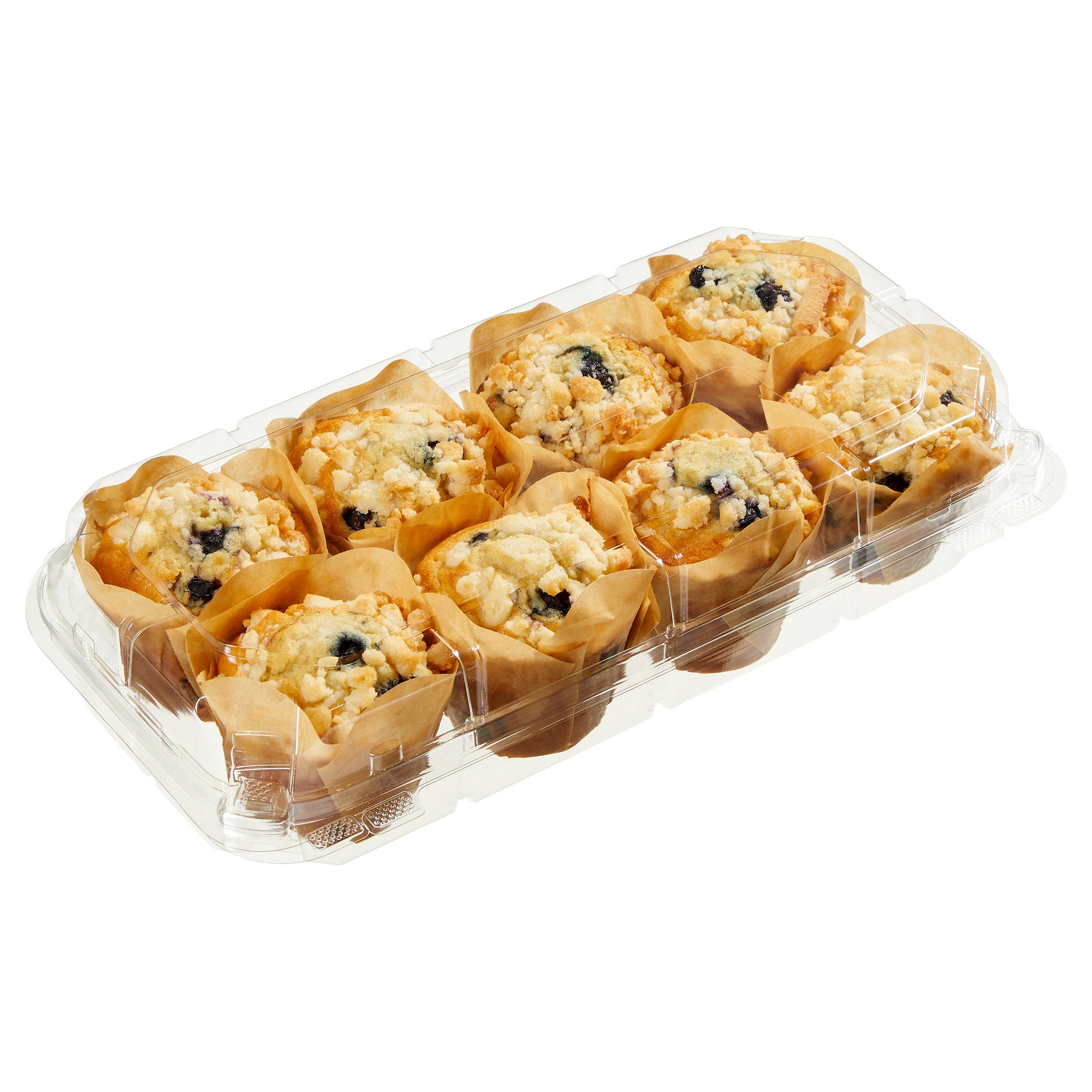 BLUEBERRIES + CREAM MUFFIN 8 COUNT - Image 1