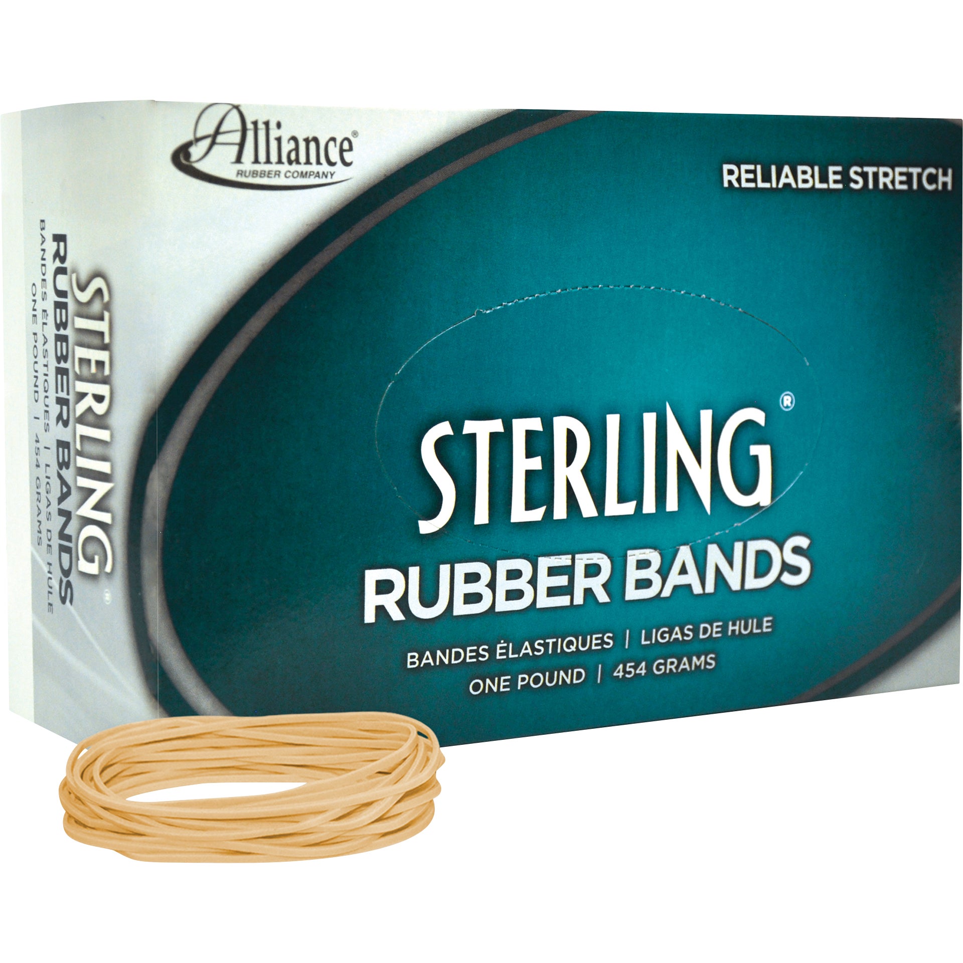 ALLIANCE #19 RUBBER BANDS 3BXS ALL24195KT 5100CT