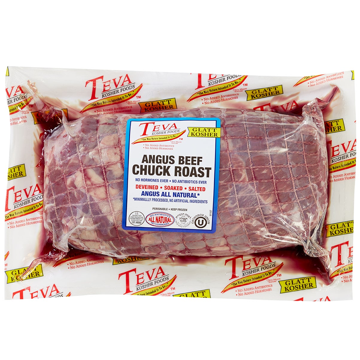 TEVA GLATT KOSHER CHUCK ROAST PRICE PER POUND