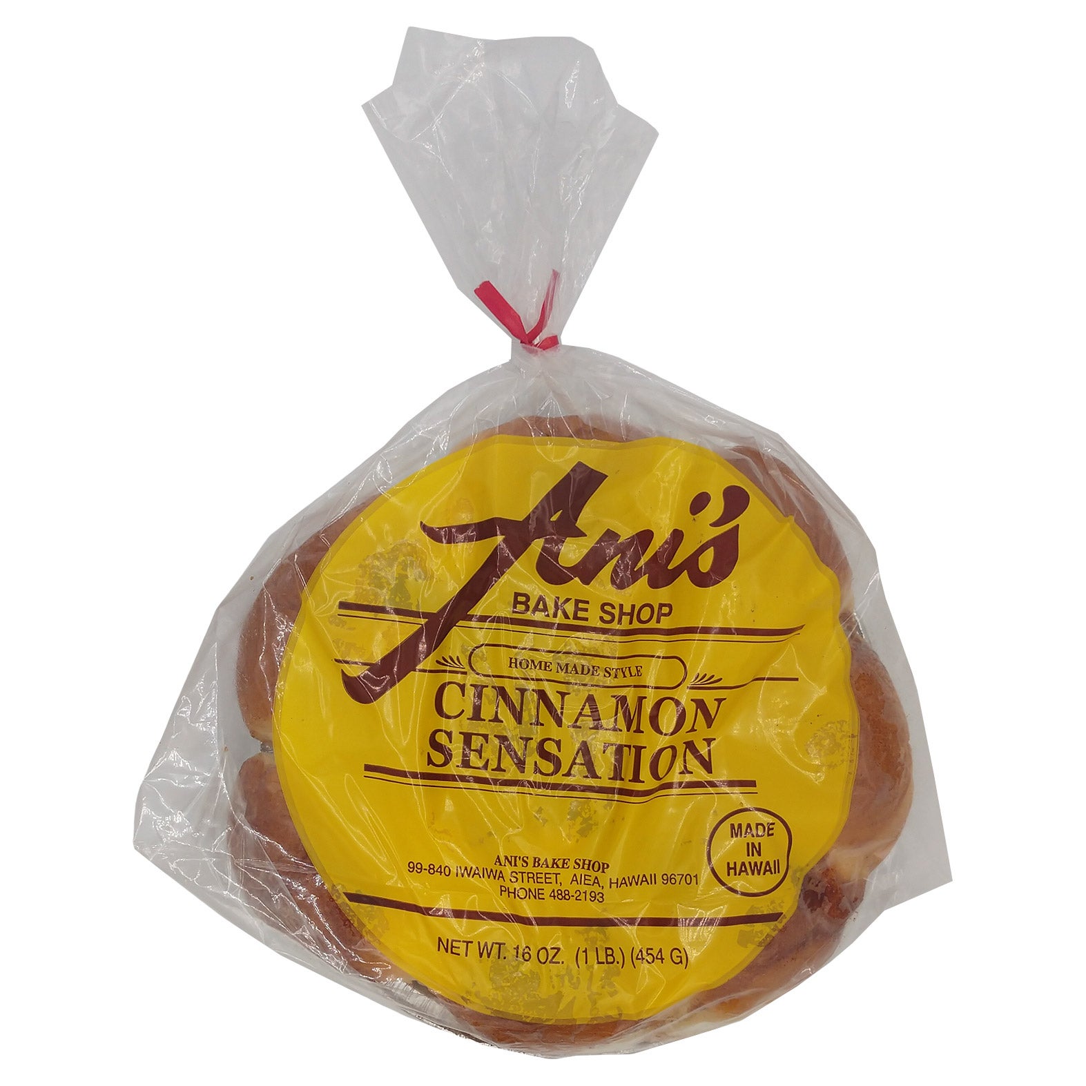 ANI'S BAKE SHOP CINNAMON SENSATION NET WT 1LB