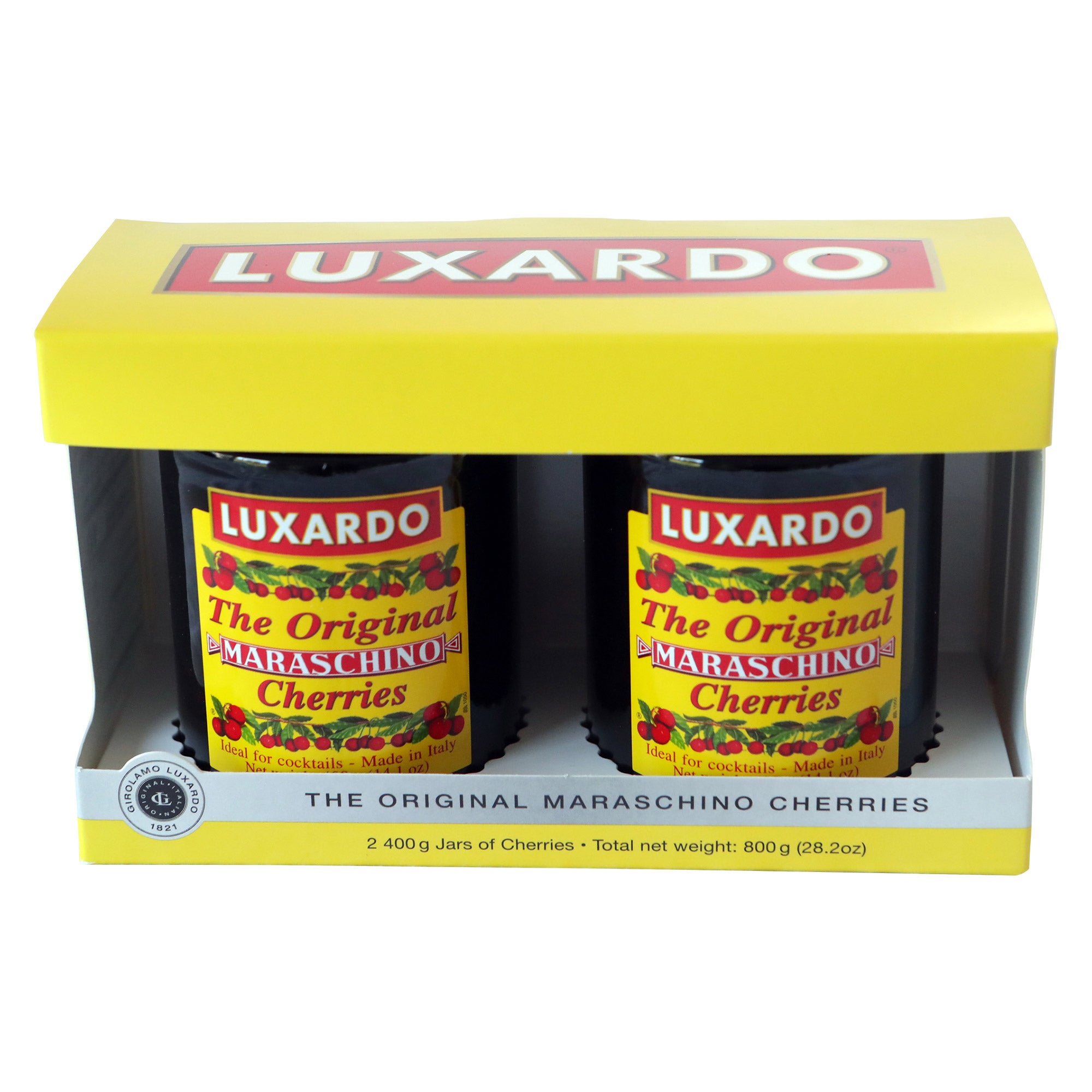 LUXARDO MARASCHINO CHERRIES 2/14.1 OZ