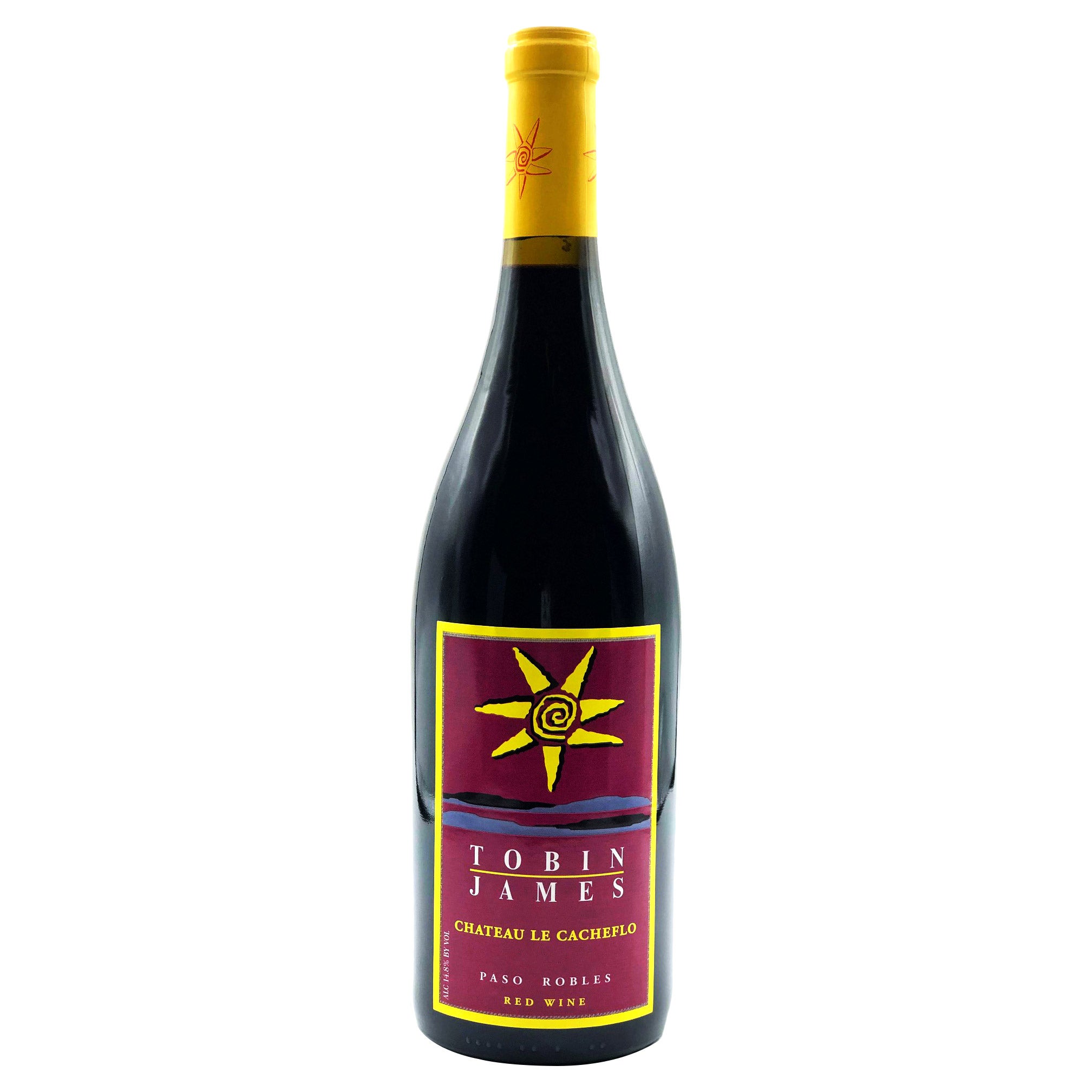 TOBIN JAMES CACHEFLO RED PASO ROBLES 750 ML