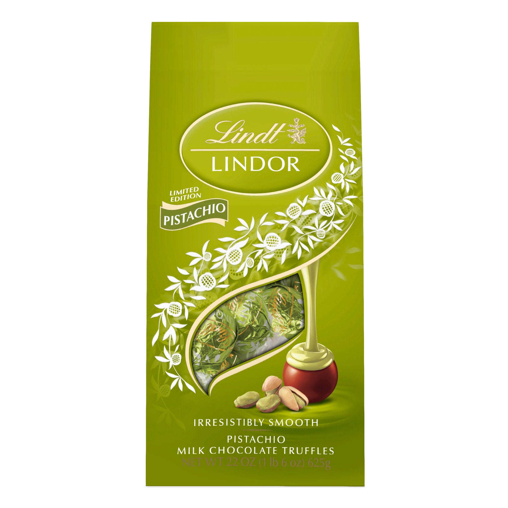 LINDOR PISTACHIO TRUFFLE 22 OZ (1.37 LBS)