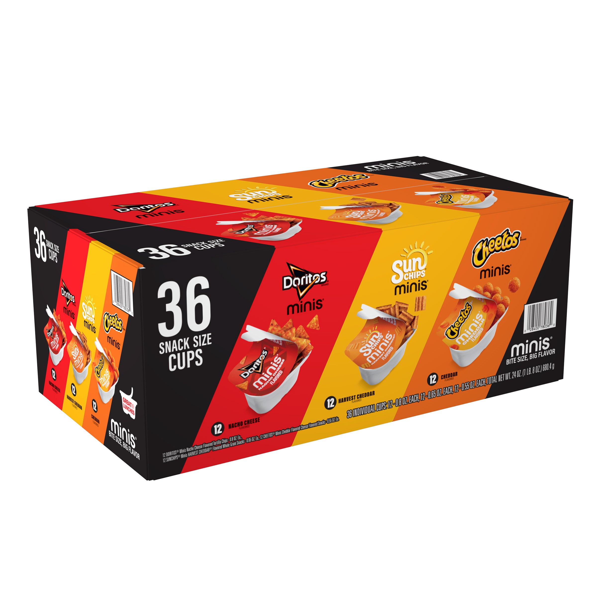 FRITO LAY MINIS SNACK SIZE CUPS 36 CT - Image 1