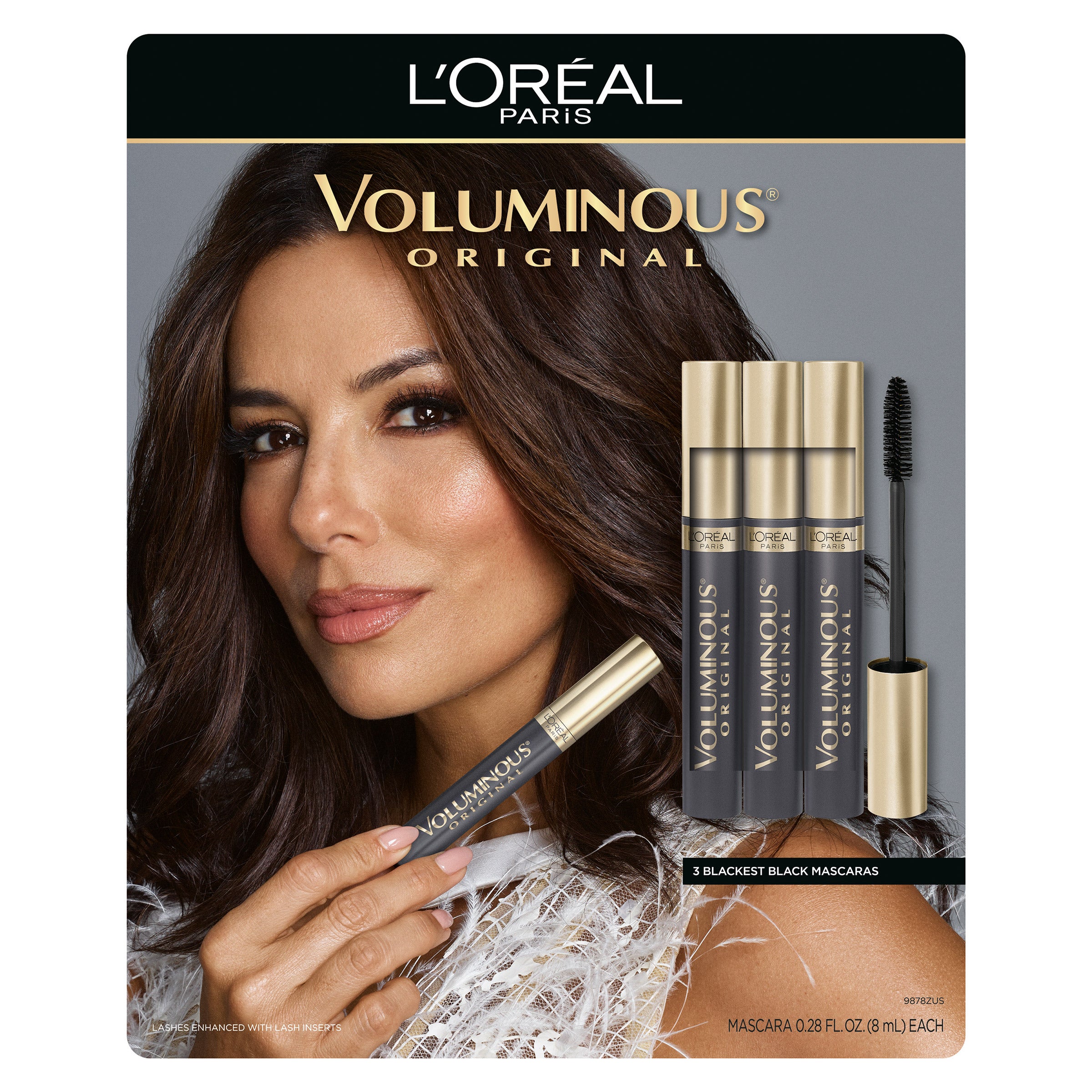 L'OREAL VOLUMINOUS MASCARA 3PK