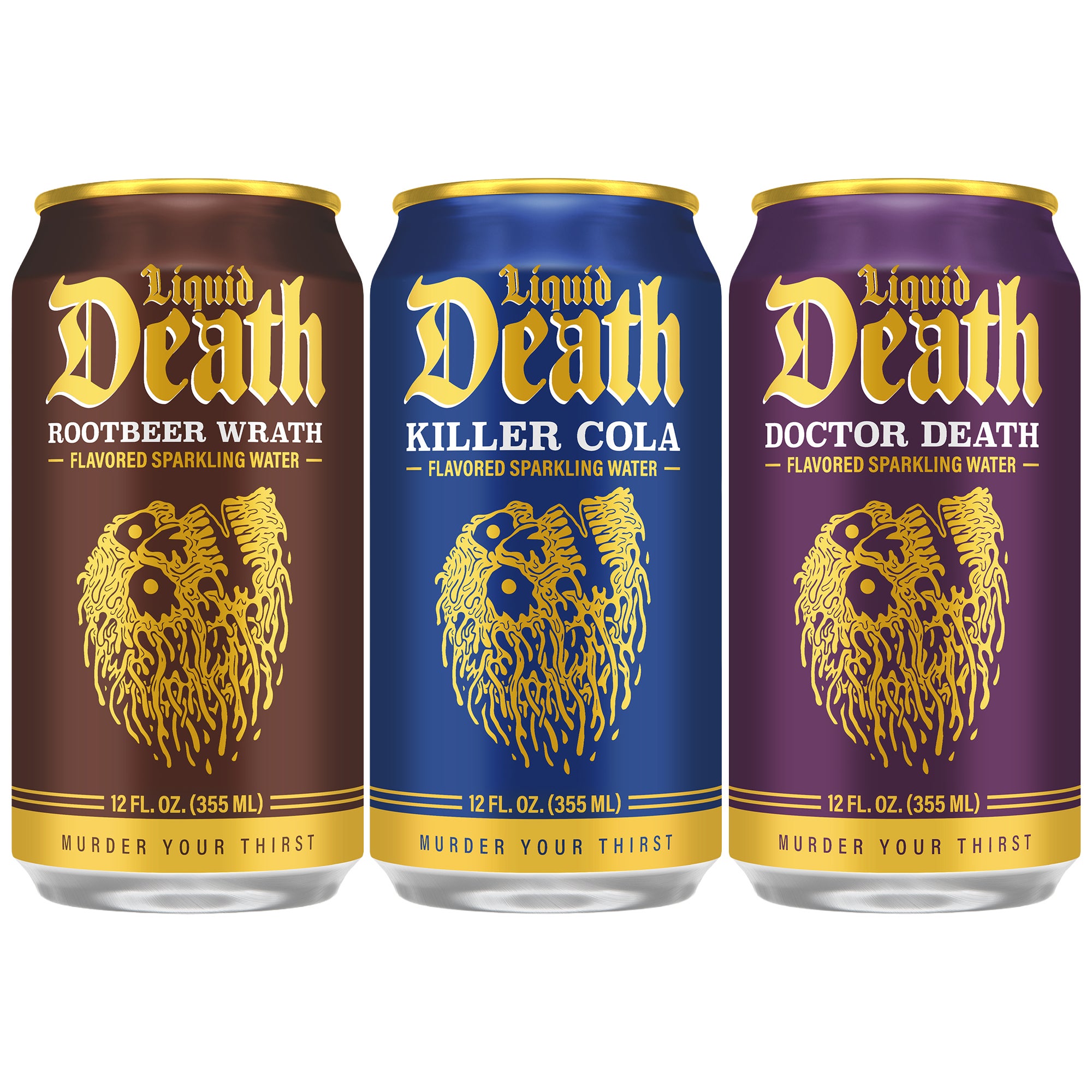 LIQUID DEATH SODA VARIETY PACK 24/12 FL OZ - Image 1