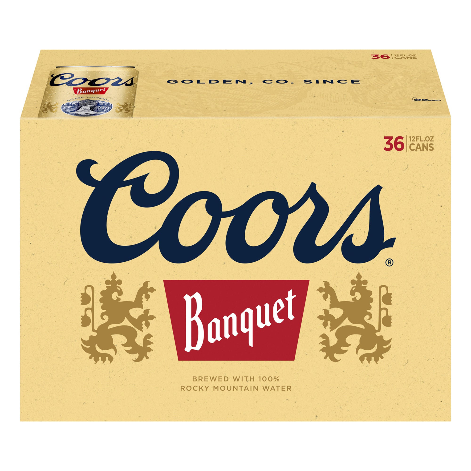 COORS BREWING COORS BANQUET USA 36/12OZ