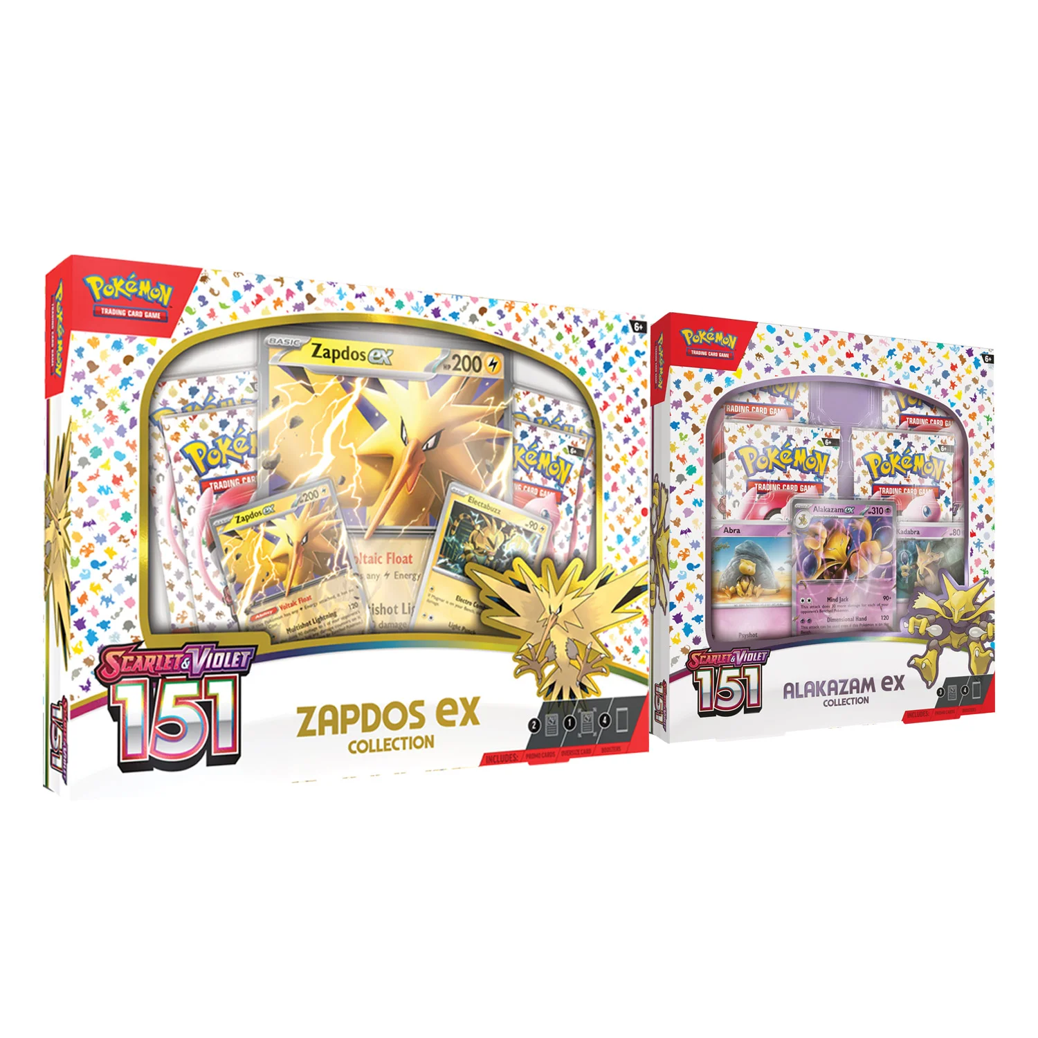 POKEMON 151 SCARLET & VIOLET EX COLLECTION 2 PACK