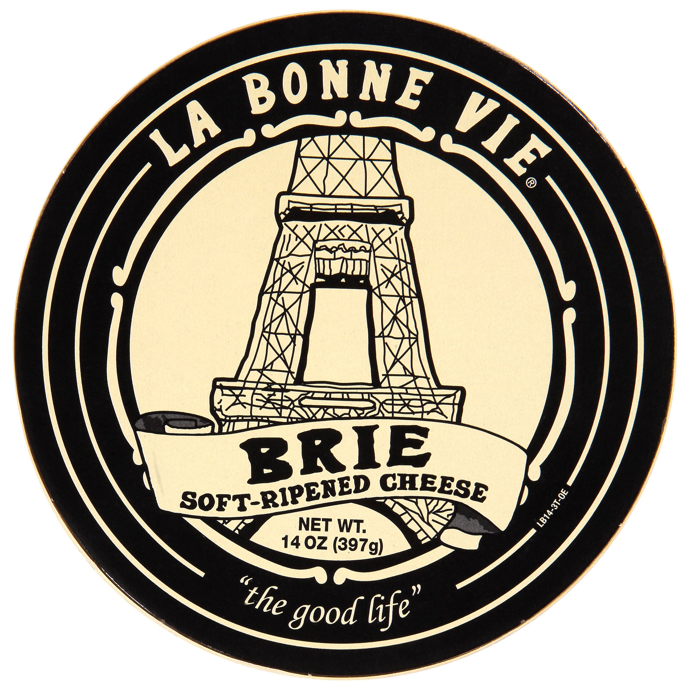 LA BONNE VIE DOUBLE CREME BRIE 14 OZ