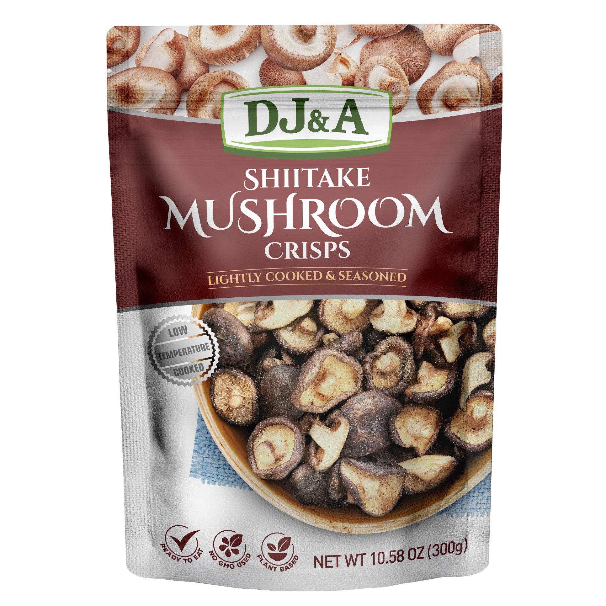 DJ & A SHIITAKE MUSHROOM CRISPS 10.58 OZ