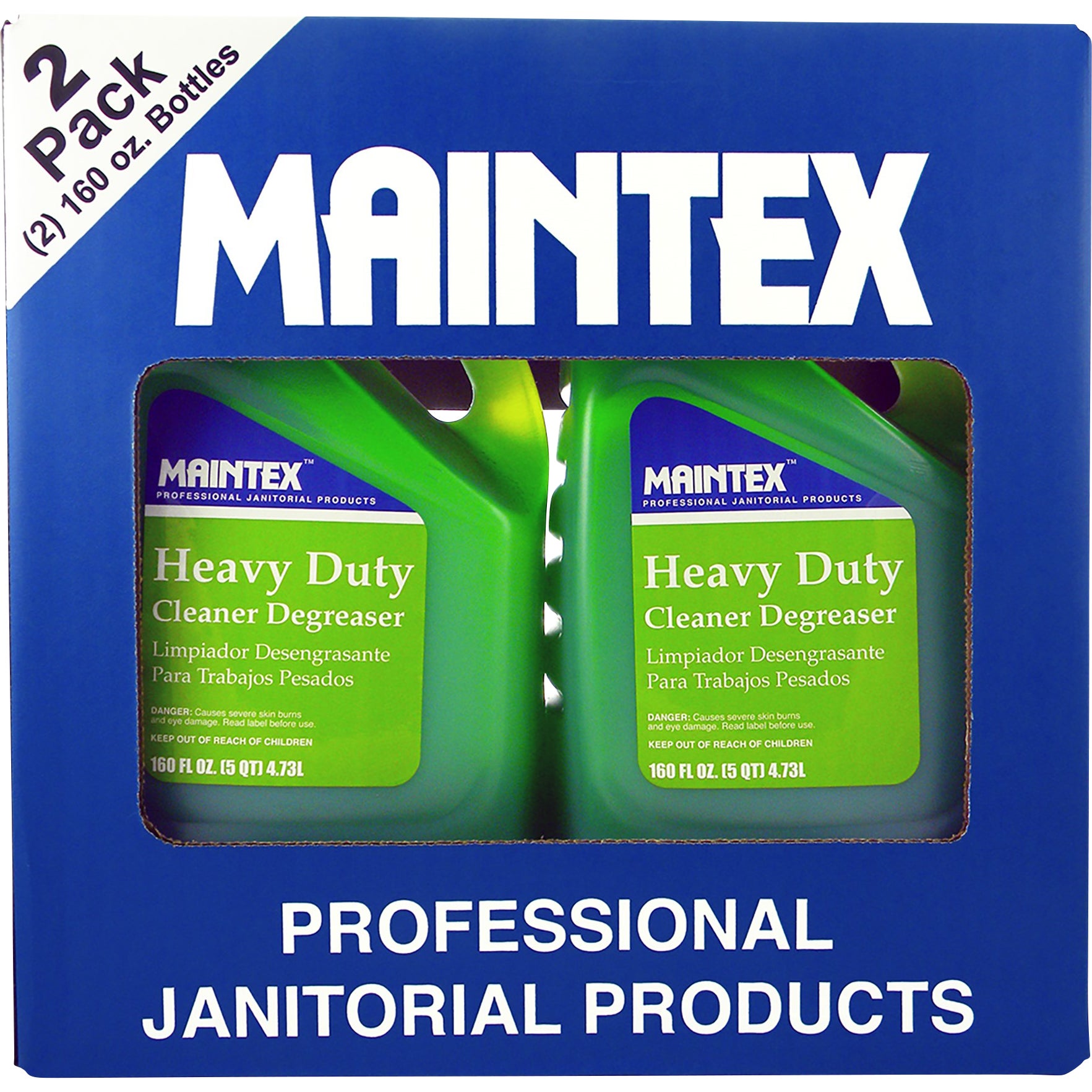 MAINTEX HD CLEANER / DEGREASER 2 PACK / 160 OUNCE EA - Image 1