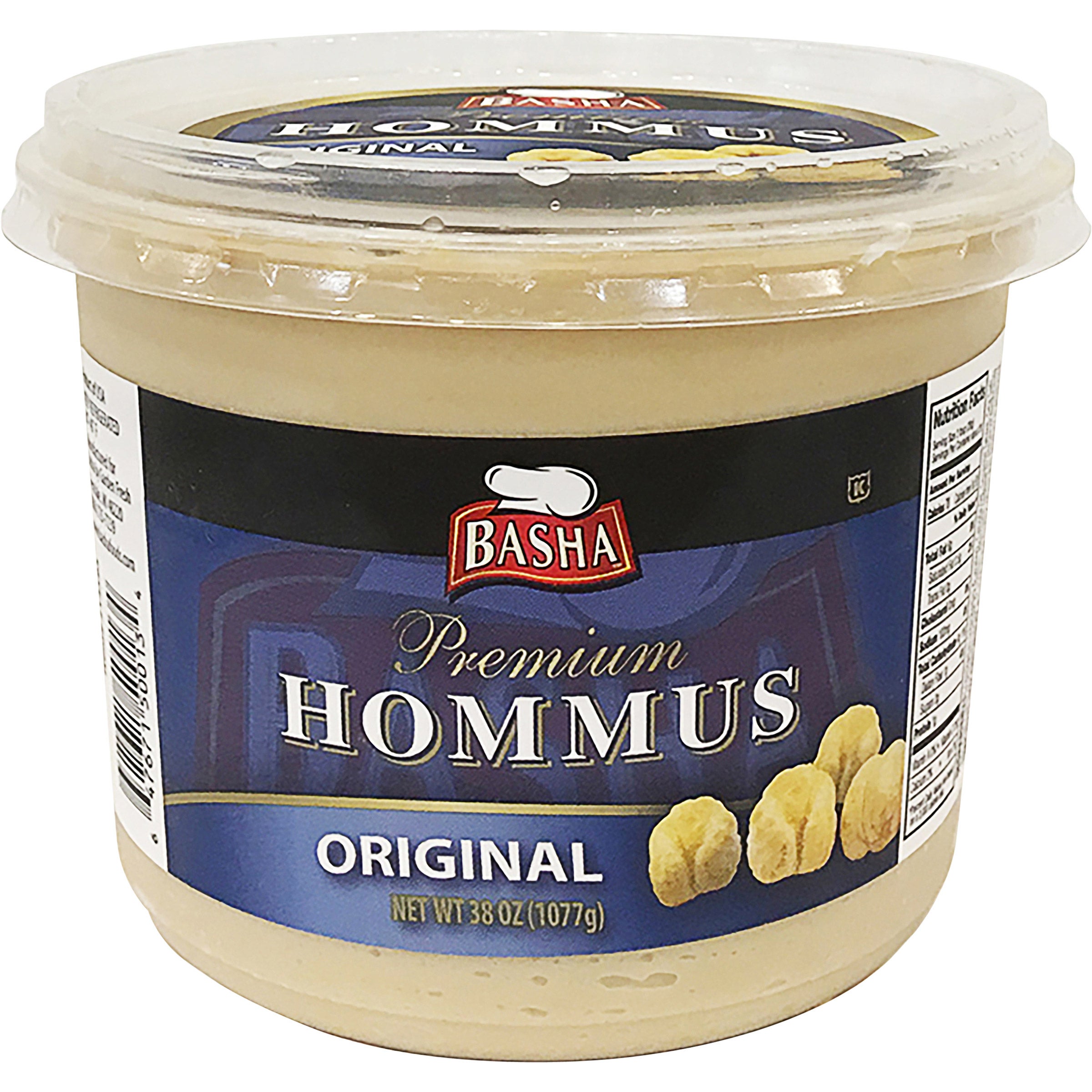 BASHA ORIGINAL HOMMUS 38 OUNCE CONTAINER