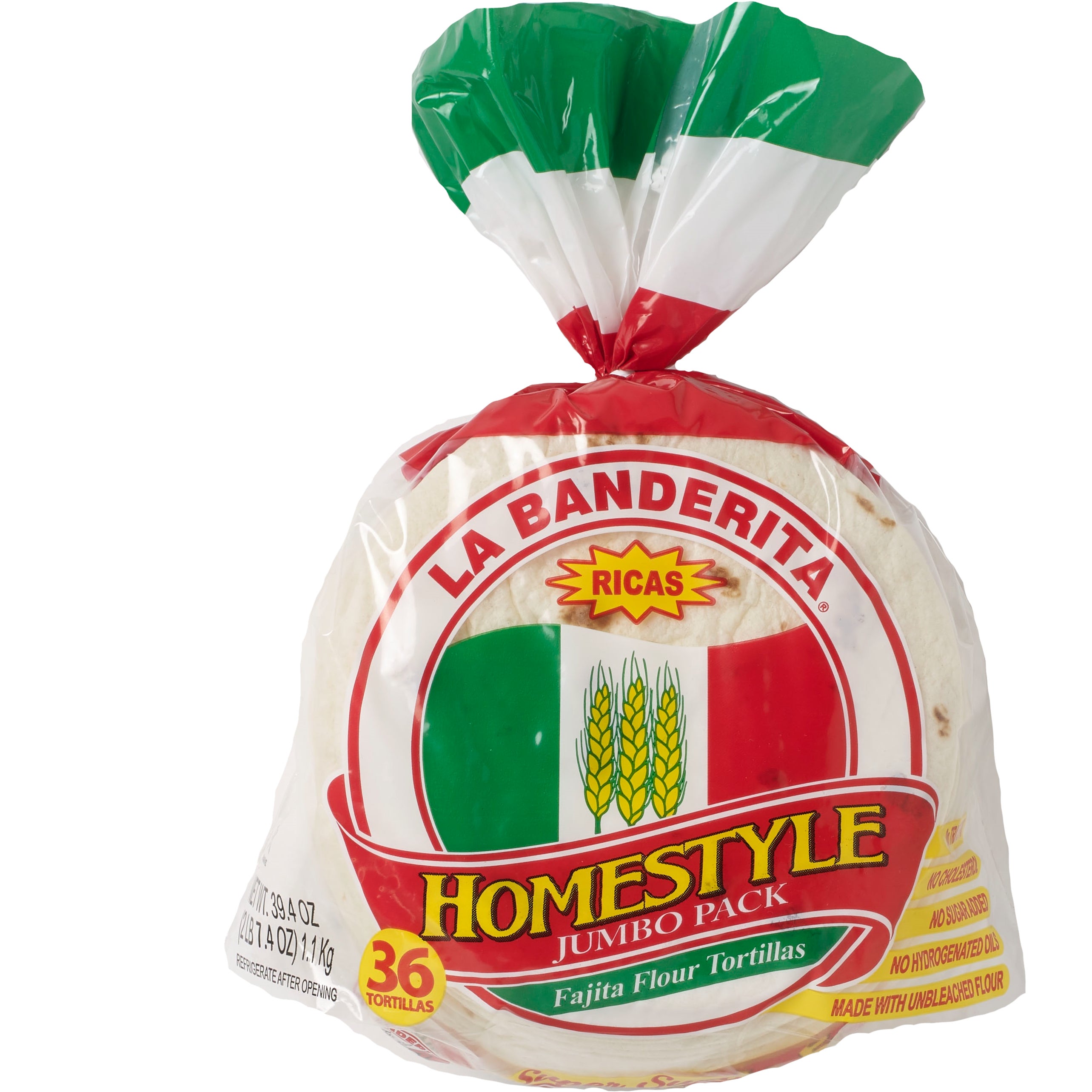 LA BANDERITA 6¨ FAJITA TORTILLA 36 CT - Image 1
