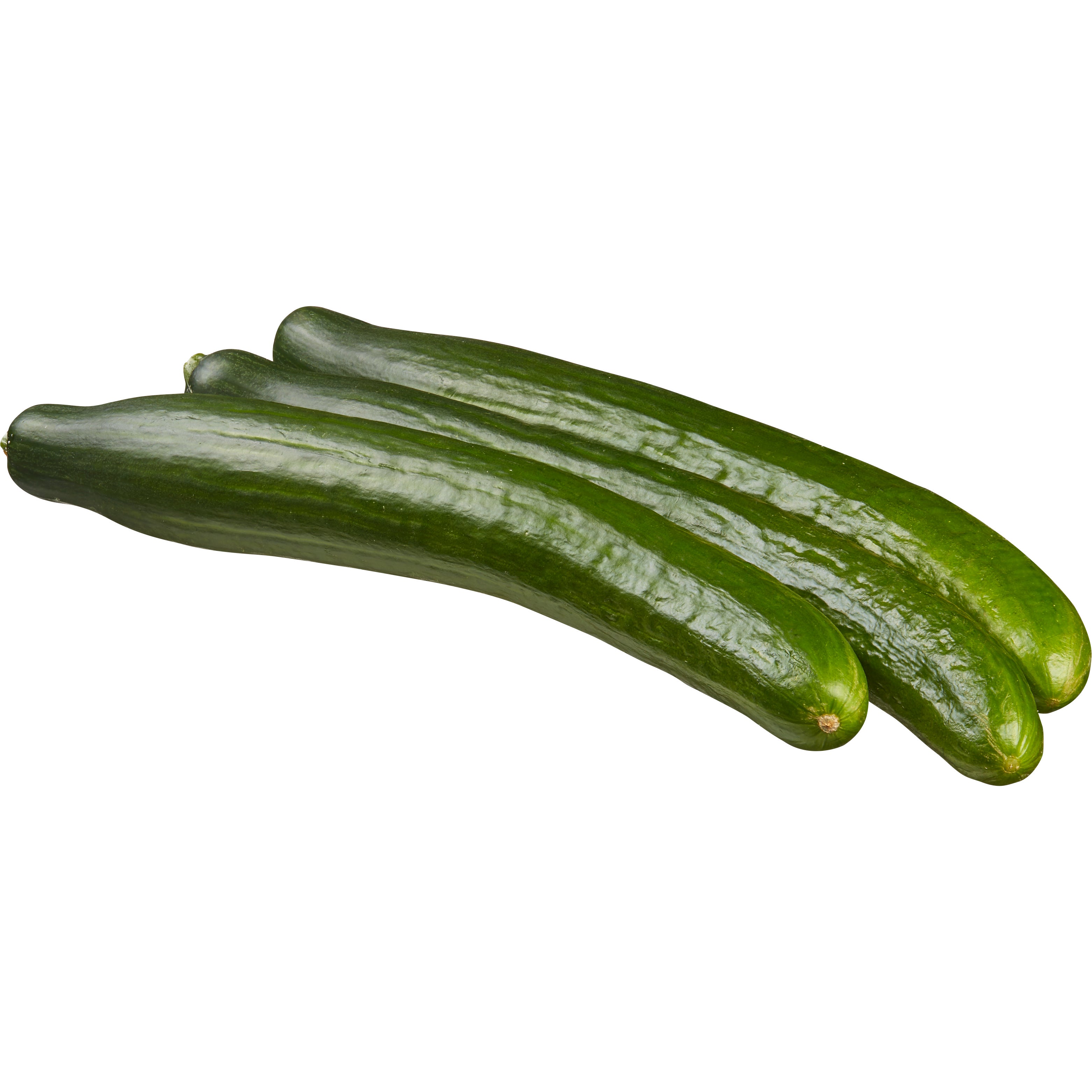 ORGANIC LONG ENGLISH CUCUMBERS - HOTHOUSE GROWN - 3 COUNT