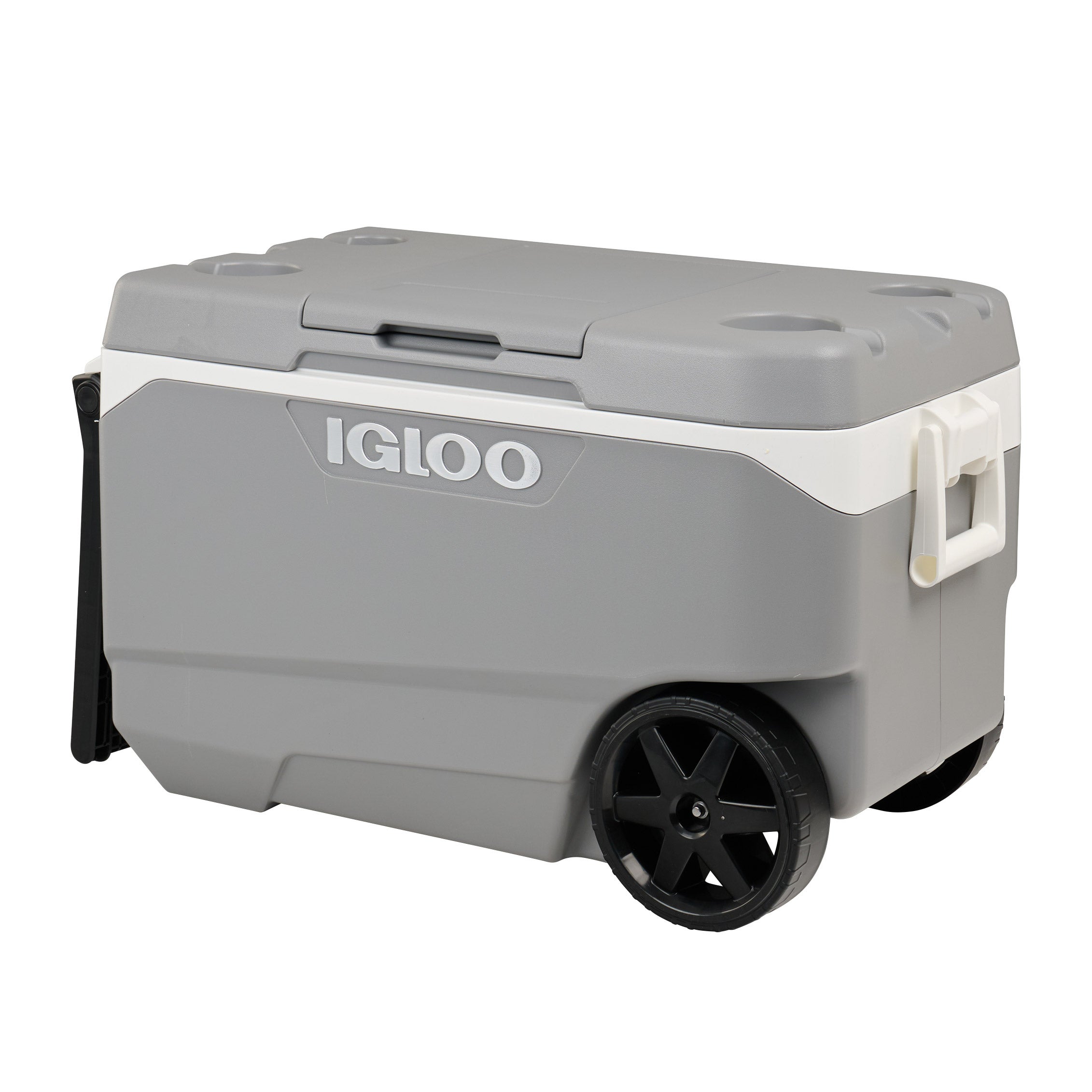 IGLOO 90QT MAXCOLD LATITUDE WHEELED COOLER W/QUICK ACCESS - Image 1