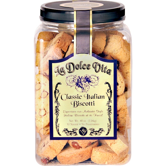 LA DOLCE VITA CLASSIC ITALIAN BISCOTTI 40 OZ - Image 1