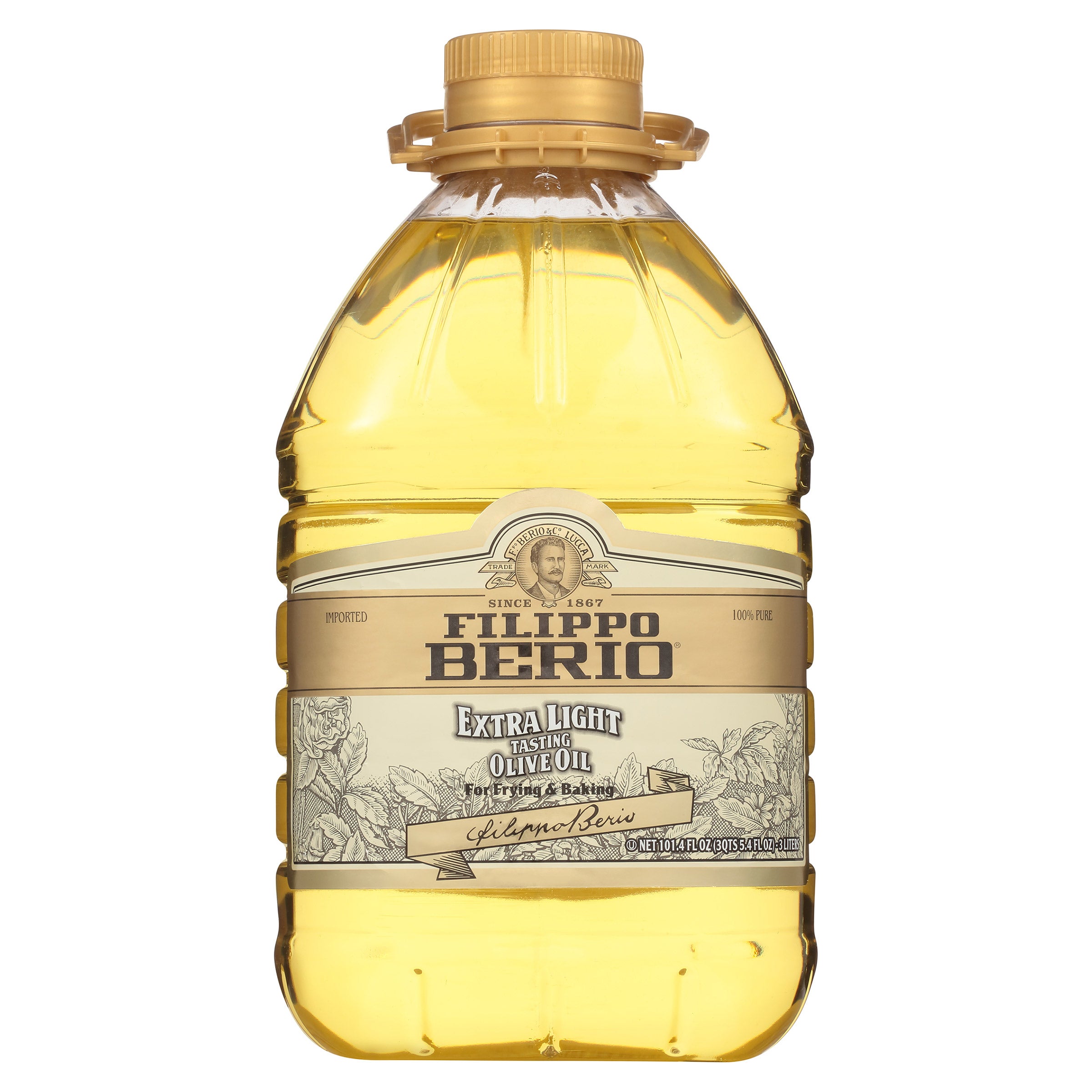 FILIPPO BERIO EXTRA LIGHT OLIVE OIL 101.44 FL OZ