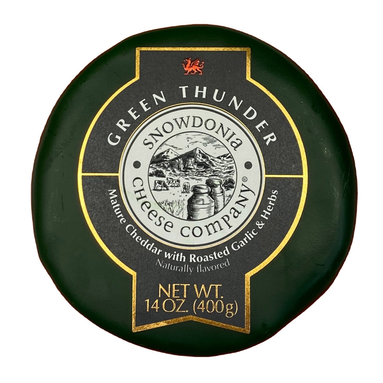 SNOWDONIA GREEN THUNDER CHEDDAR 14 OZ - Image 1