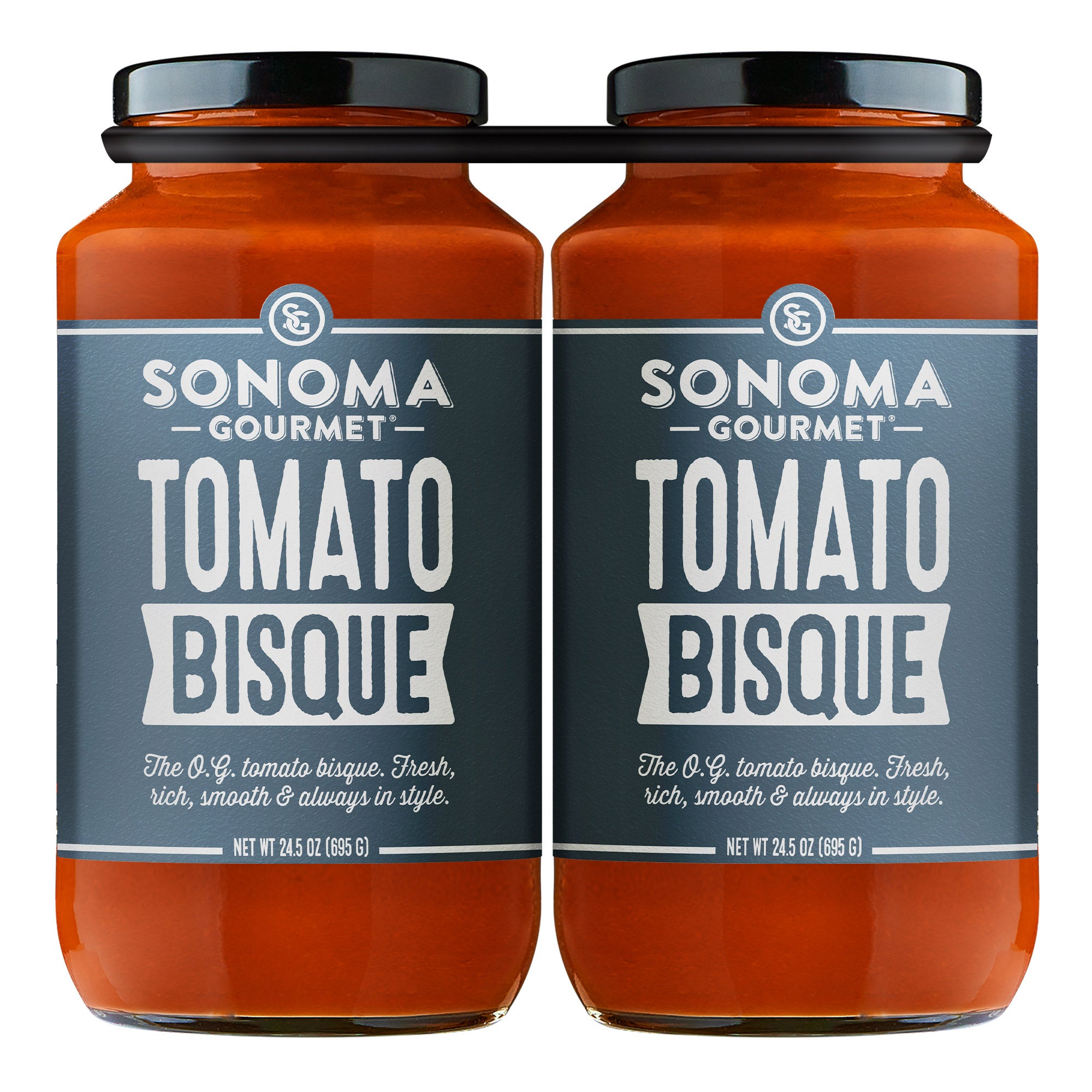 SONOMA GOURMET TOMATO BISQUE 2 PACK 24.5 OZ EACH