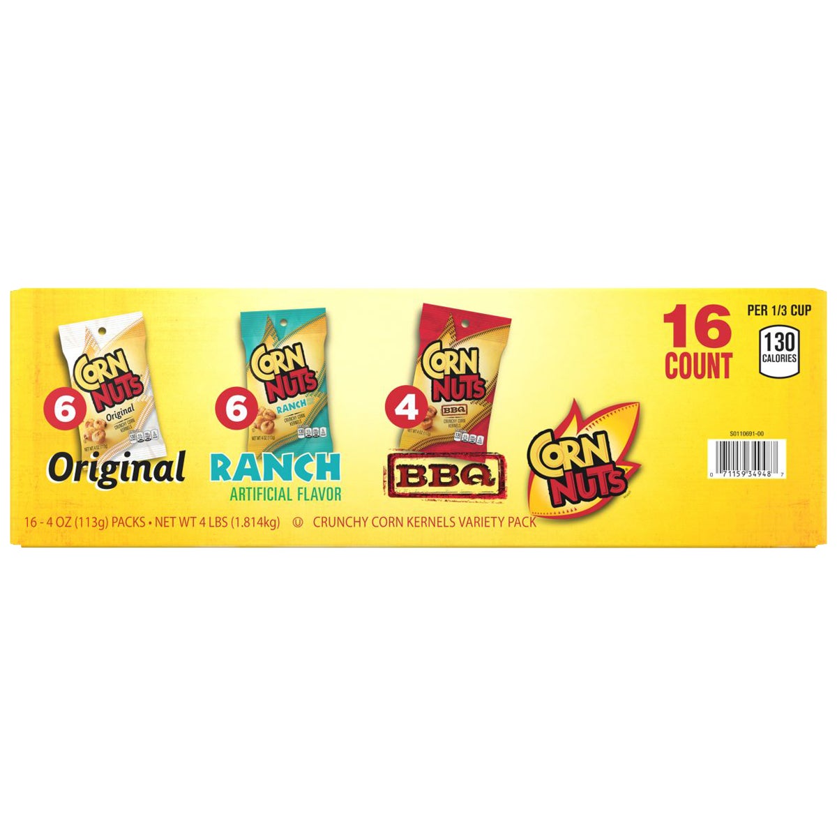 CORNNUTS VARIETY BOX 64 OZ (4 LBS) - Image 1
