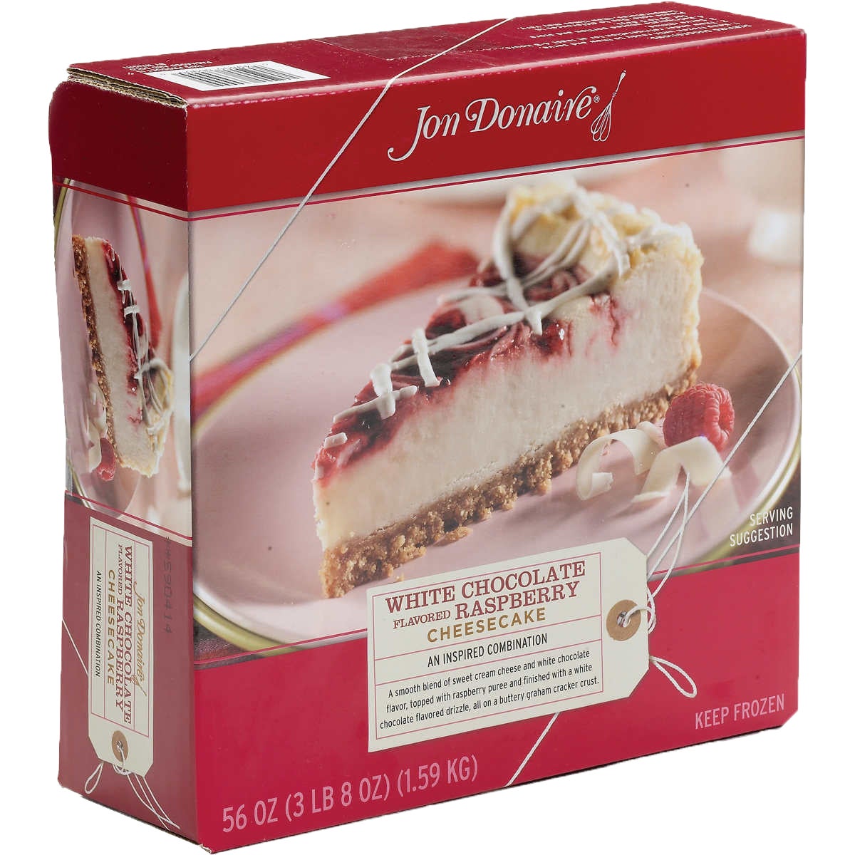 JON DONAIRE WHITE CHOC RASPBERRY 3.5 LB